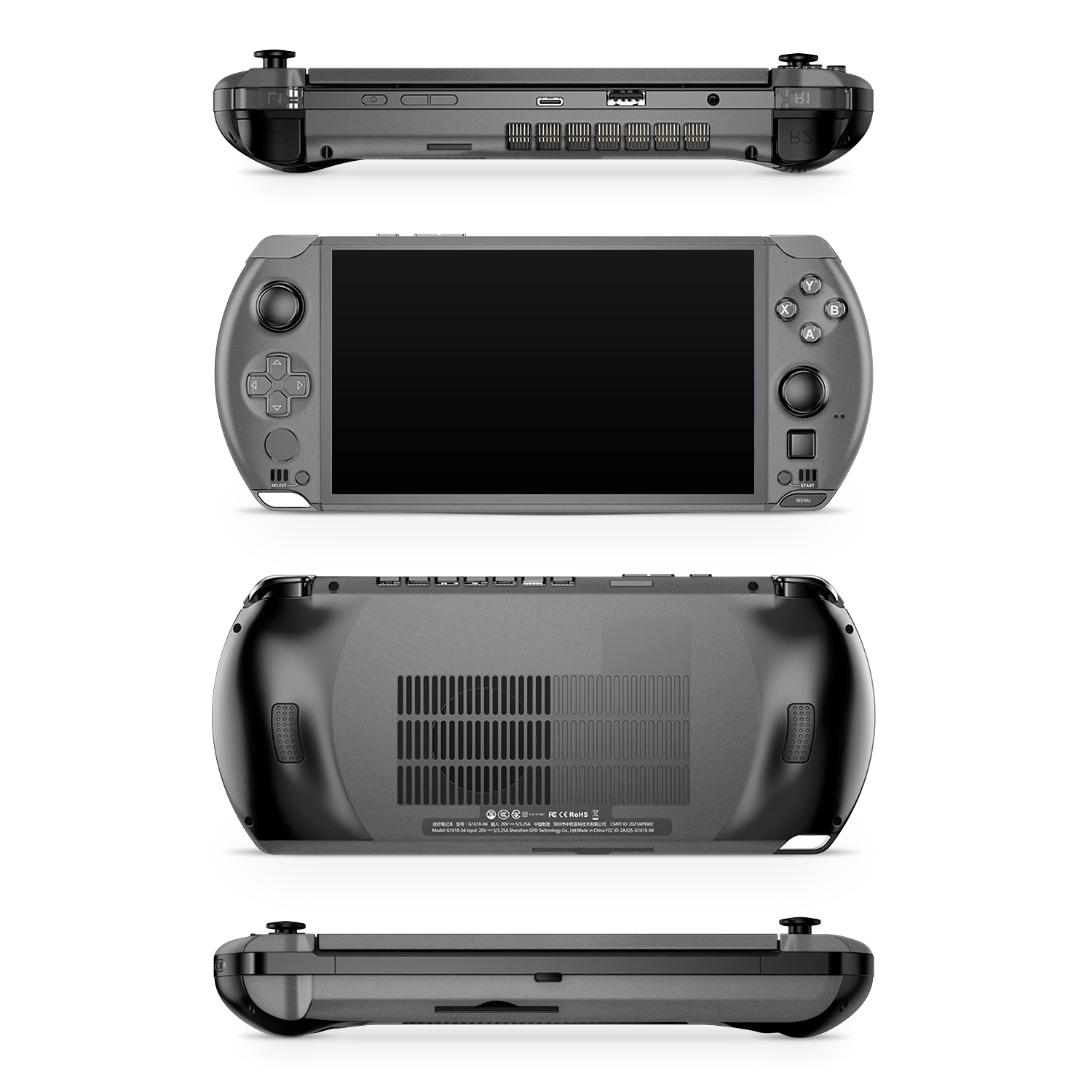 Gpd Win 4 Essentials Charcoal Grey Skin Wrap Cover