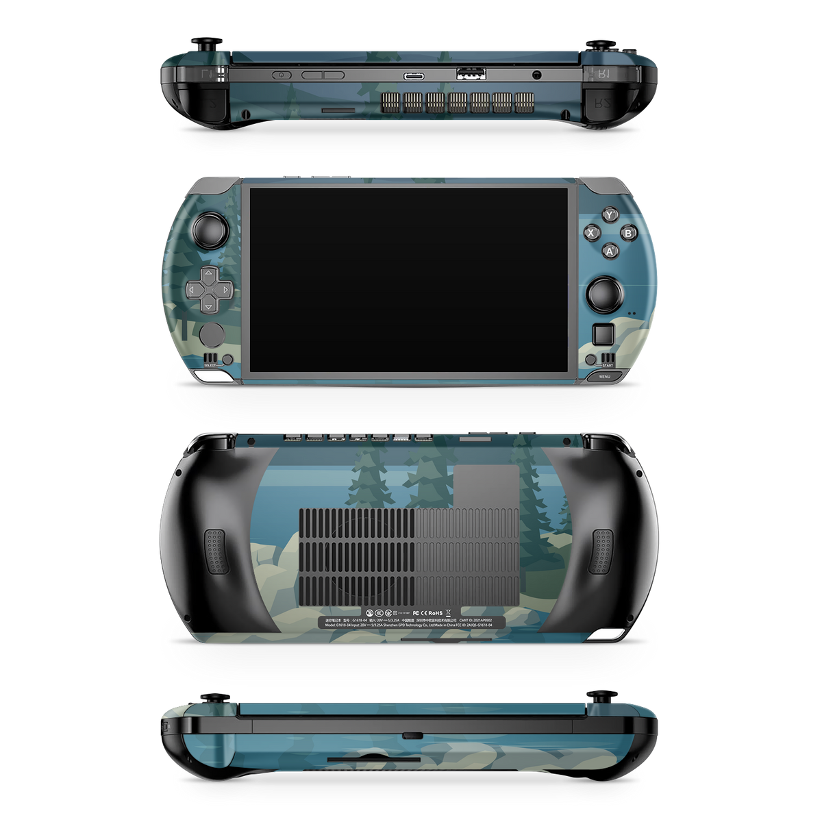 gpd-win-4-ess-drktahoe-skin-wrap-cover