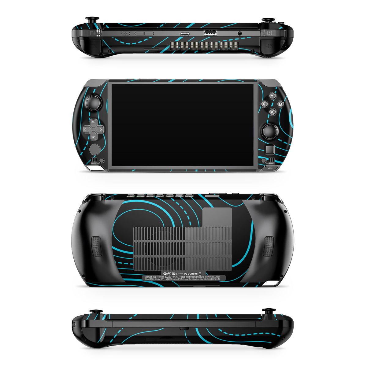 gpd-win-4-ess-drktopo-skin-wrap-cover