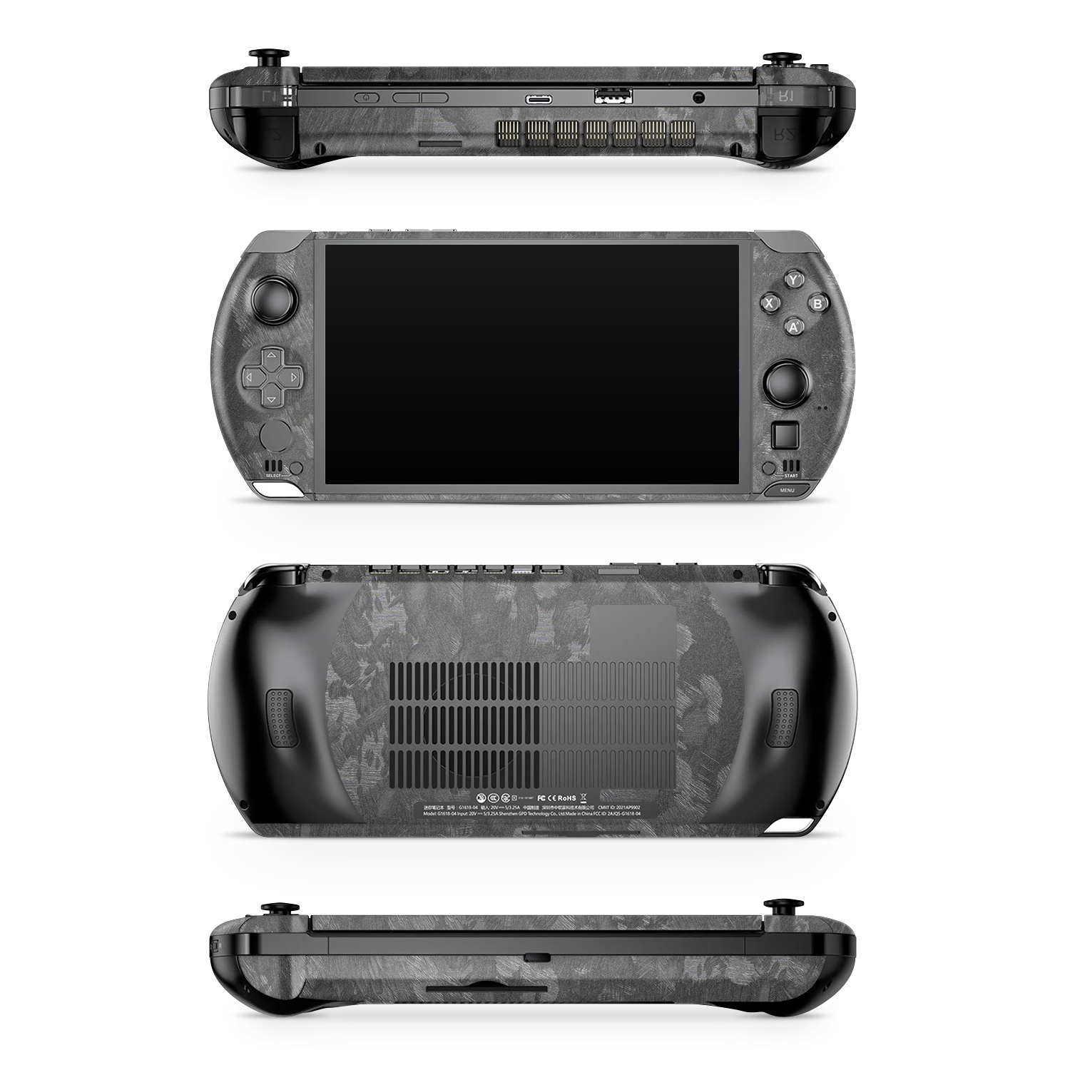 Gpd Win 4 Essentials Forged Carbon Skin Wrap Cover