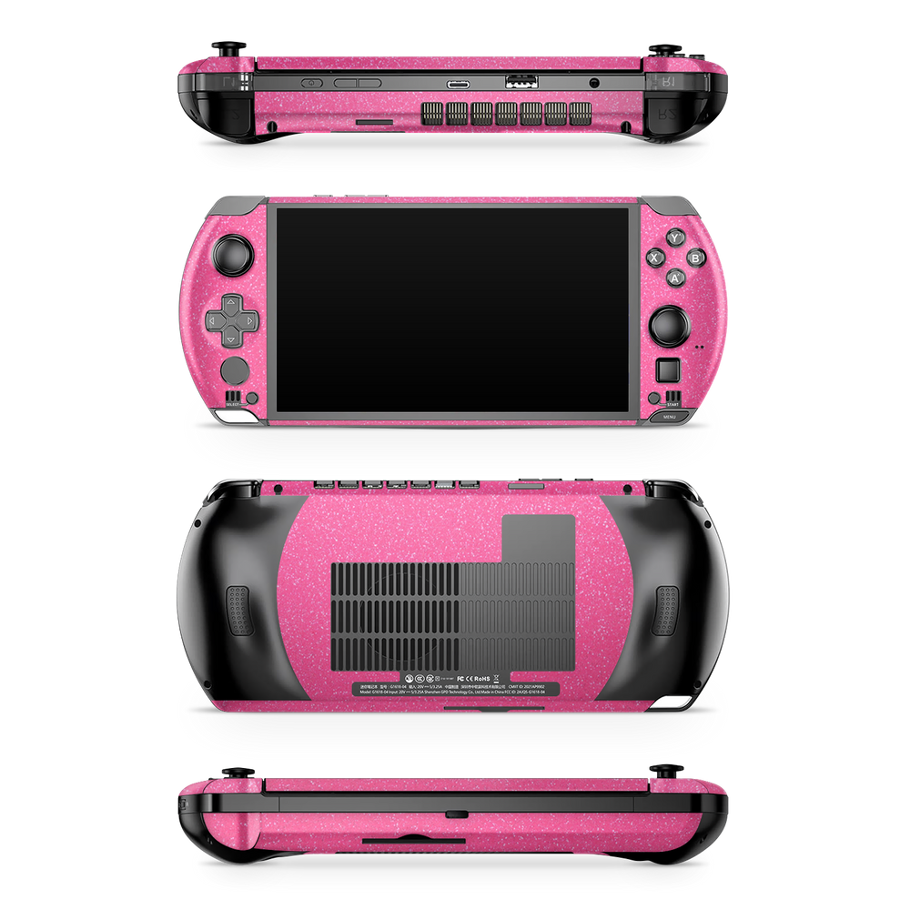 Gpd Win 4 Essentials Pink Glitterbomb Skin Wrap Cover