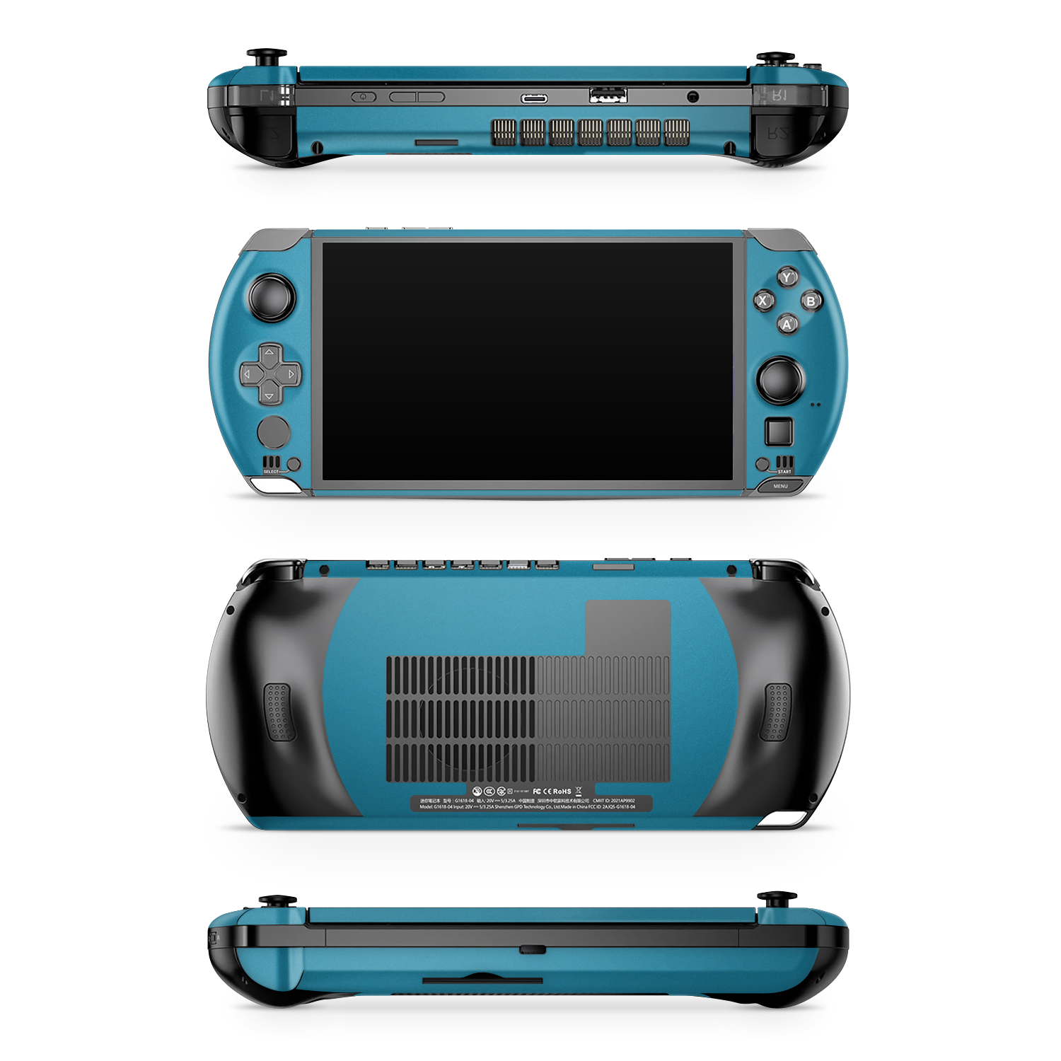 Gpd Win 4 Essentials Satin Ocean Shimmer Skin Wrap Cover