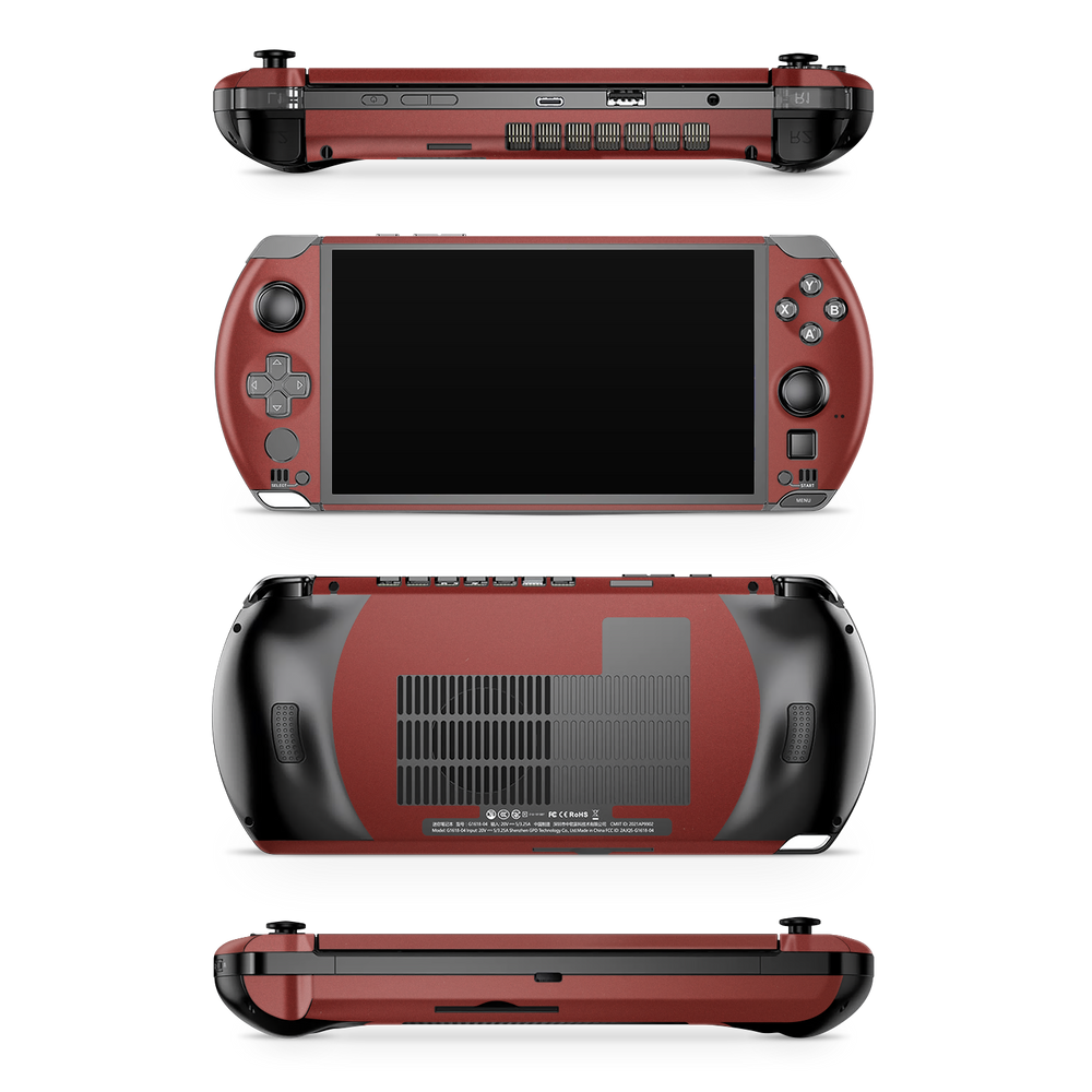 GPD Win 4 Essentials Vampire Red Skin Wrap Cover