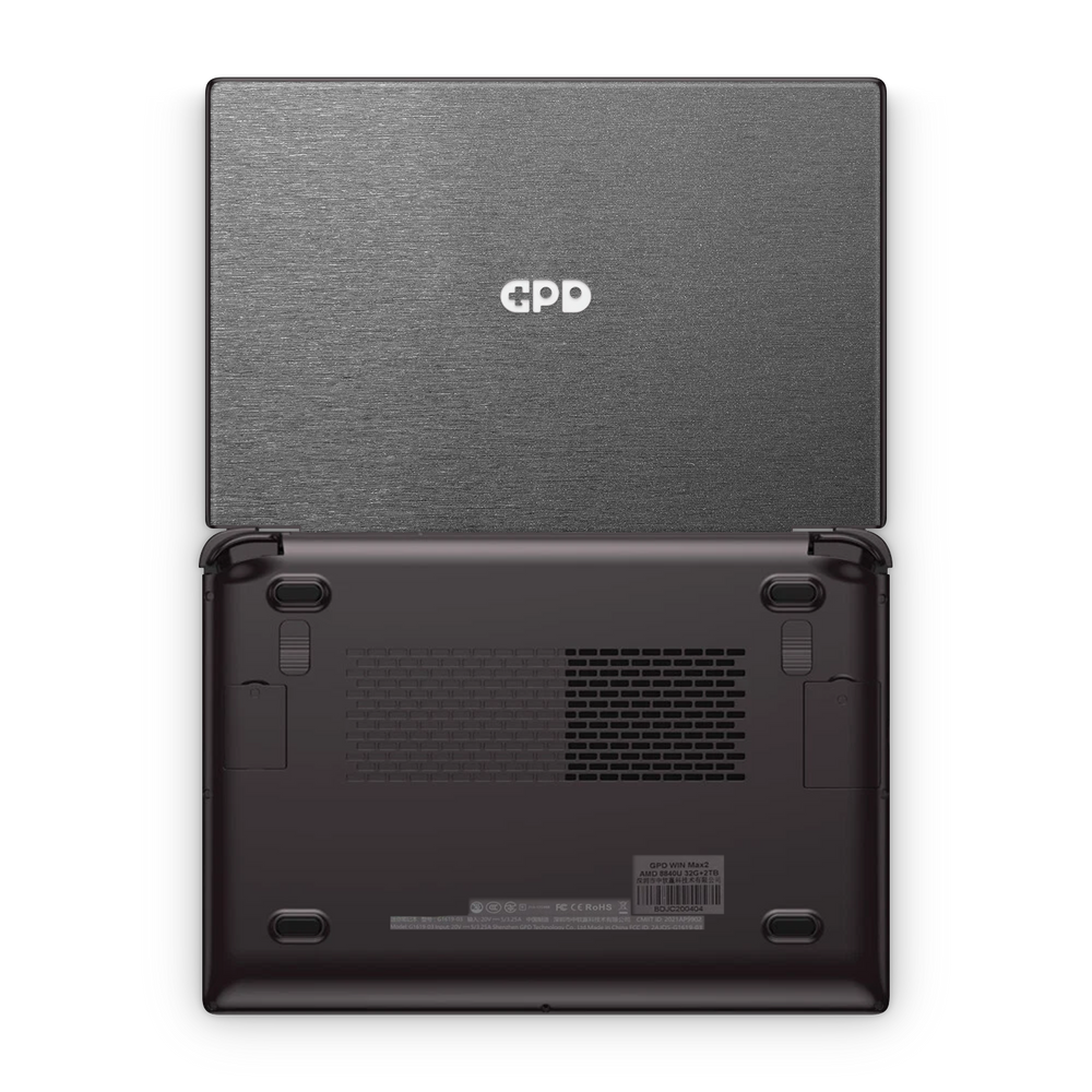 Gpd Win Max 2 Essentials Brushed Black Skin Wrap Cover