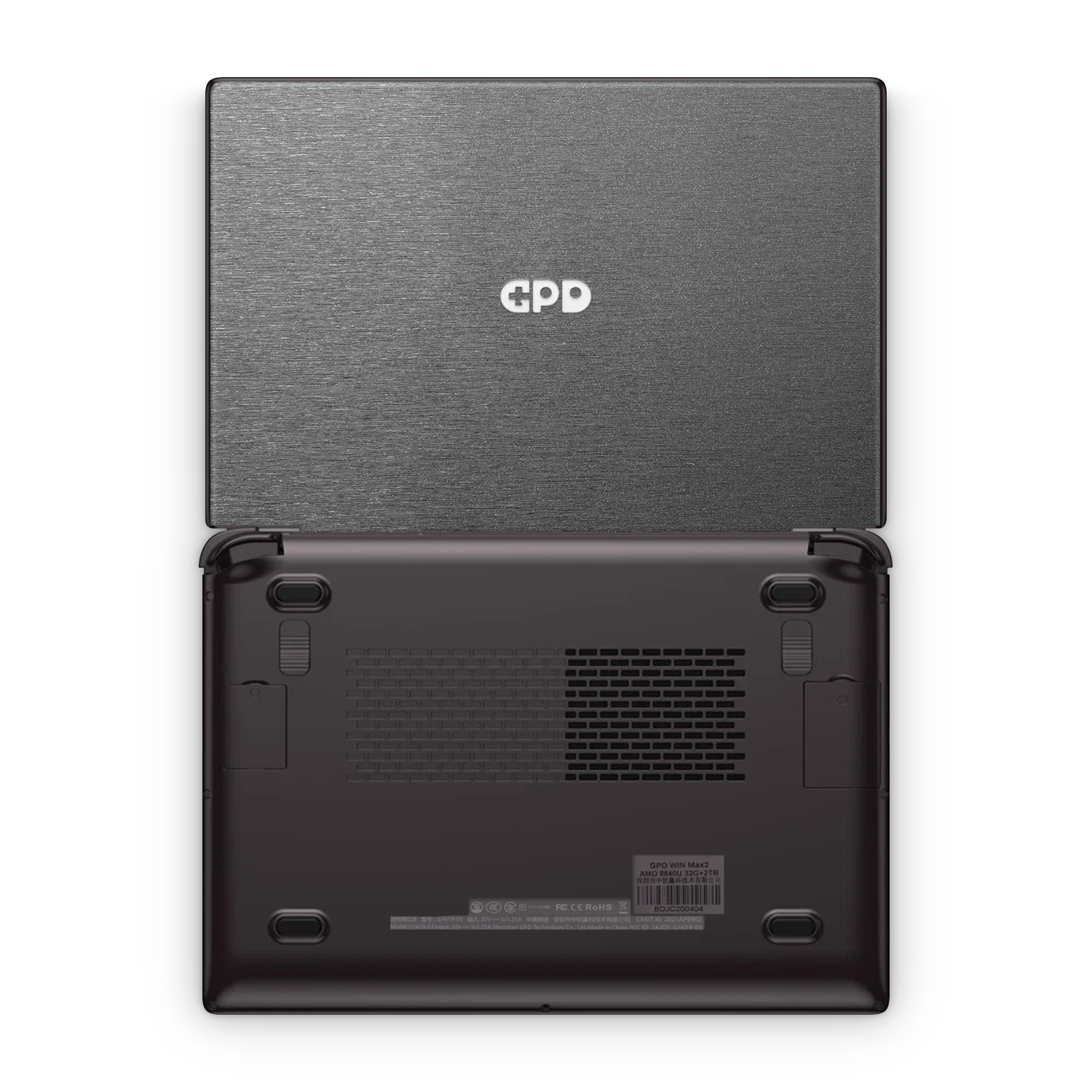 Gpd Win Max 2 Essentials Brushed Black Skin Wrap Cover