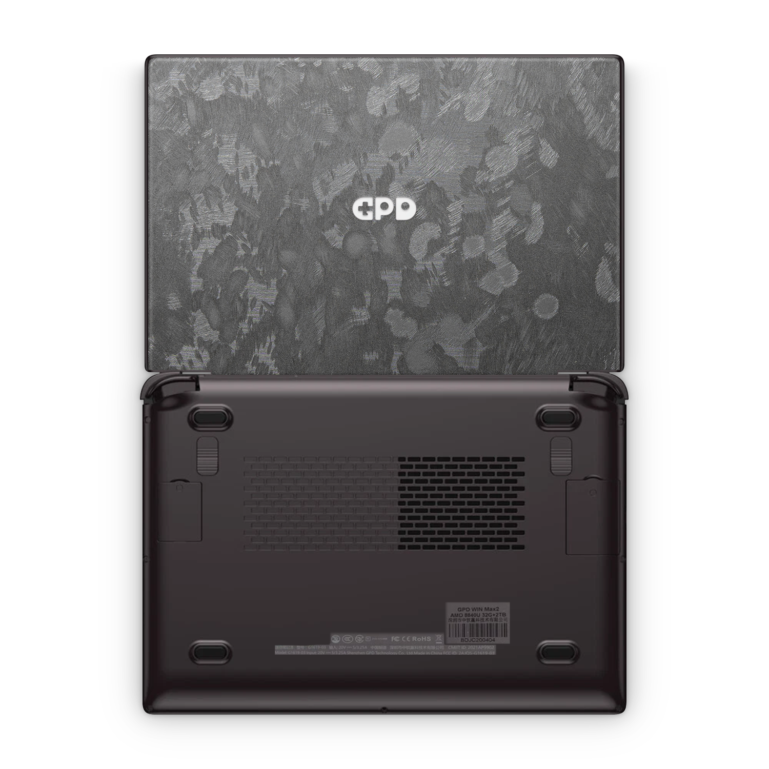 Gpd Win Max 2 Essentials Forged Carbon Skin Wrap Cover