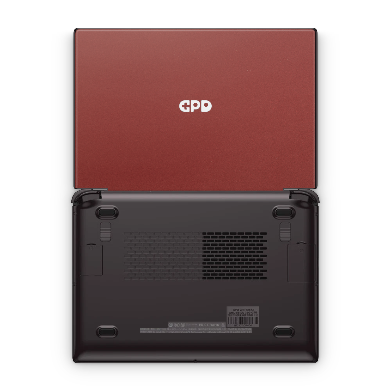GPD Win Max 2 2023 Essentials Vampire Red Skin Wrap Cover