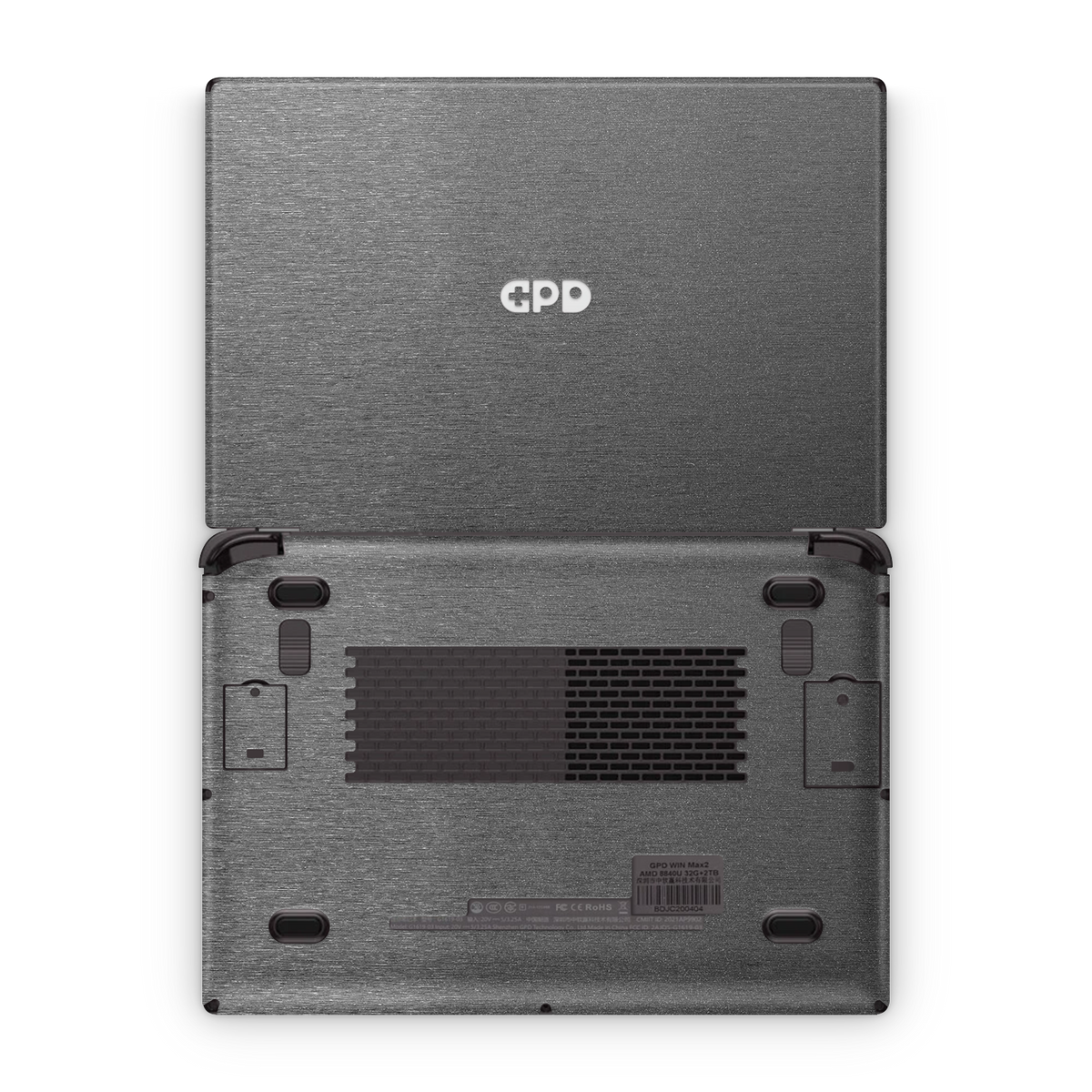 Gpd Win Max 2 Premium Brushed Black Skin Wrap Cover