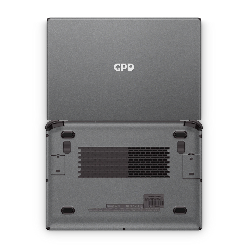 Gpd Win Max 2 Premium Charcoal Grey Skin Wrap Cover