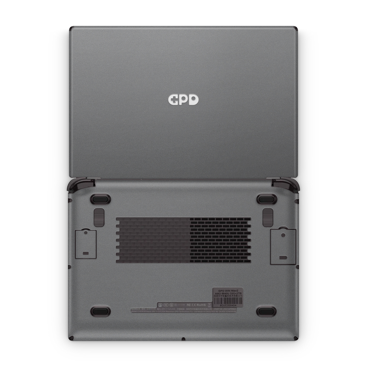 Gpd Win Max 2 Premium Charcoal Grey Skin Wrap Cover