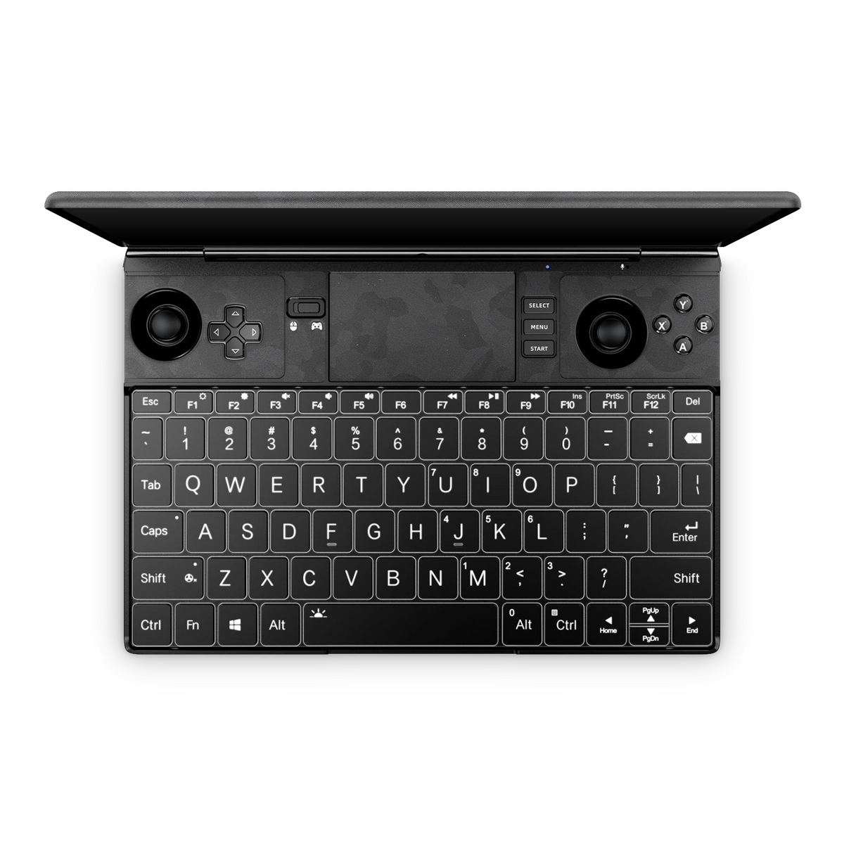 Gpd Win Max 2 Premium Interior Black Camo Skin Wrap Cover