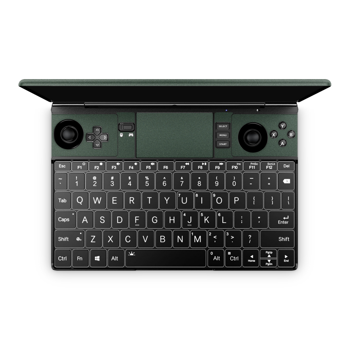 GPD Win Max 2 2023 Premium Interior Matte Green Metallic Skin Wrap Cover
