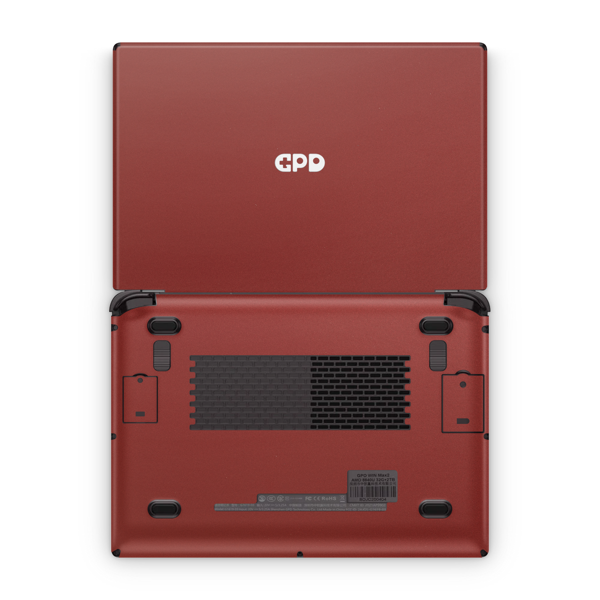 GPD Win Max 2 2023 Premium Vampire Red Skin Wrap Cover