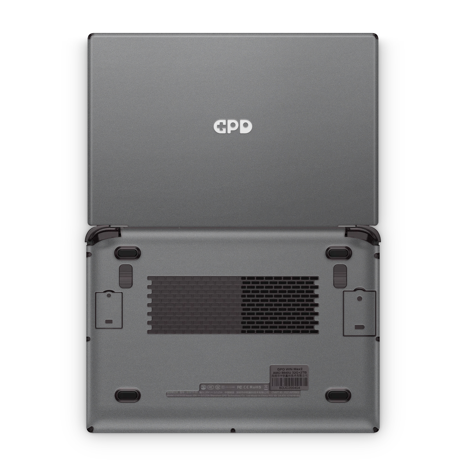 Gpd Win Max 2 Professional Charcoal Grey Skin Wrap Cover