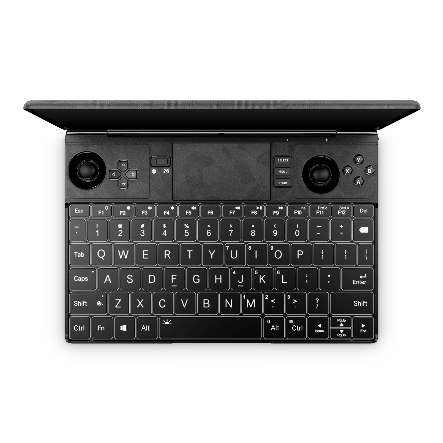 Gpd Win Max 2 Professional Interior Black Camo Skin Wrap Cover
