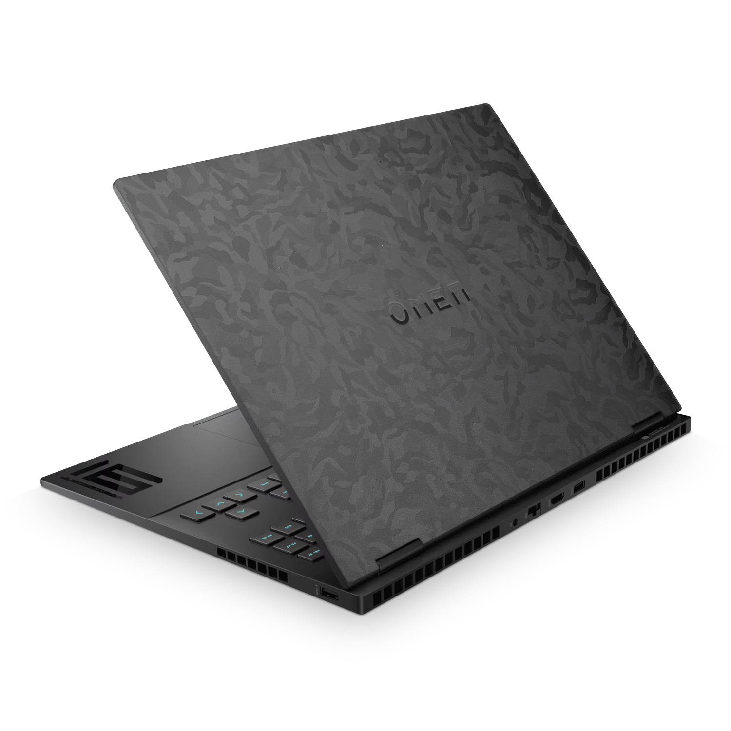 Hp Omen 16 2023 Essentials Black Camo Skin Wrap Cover