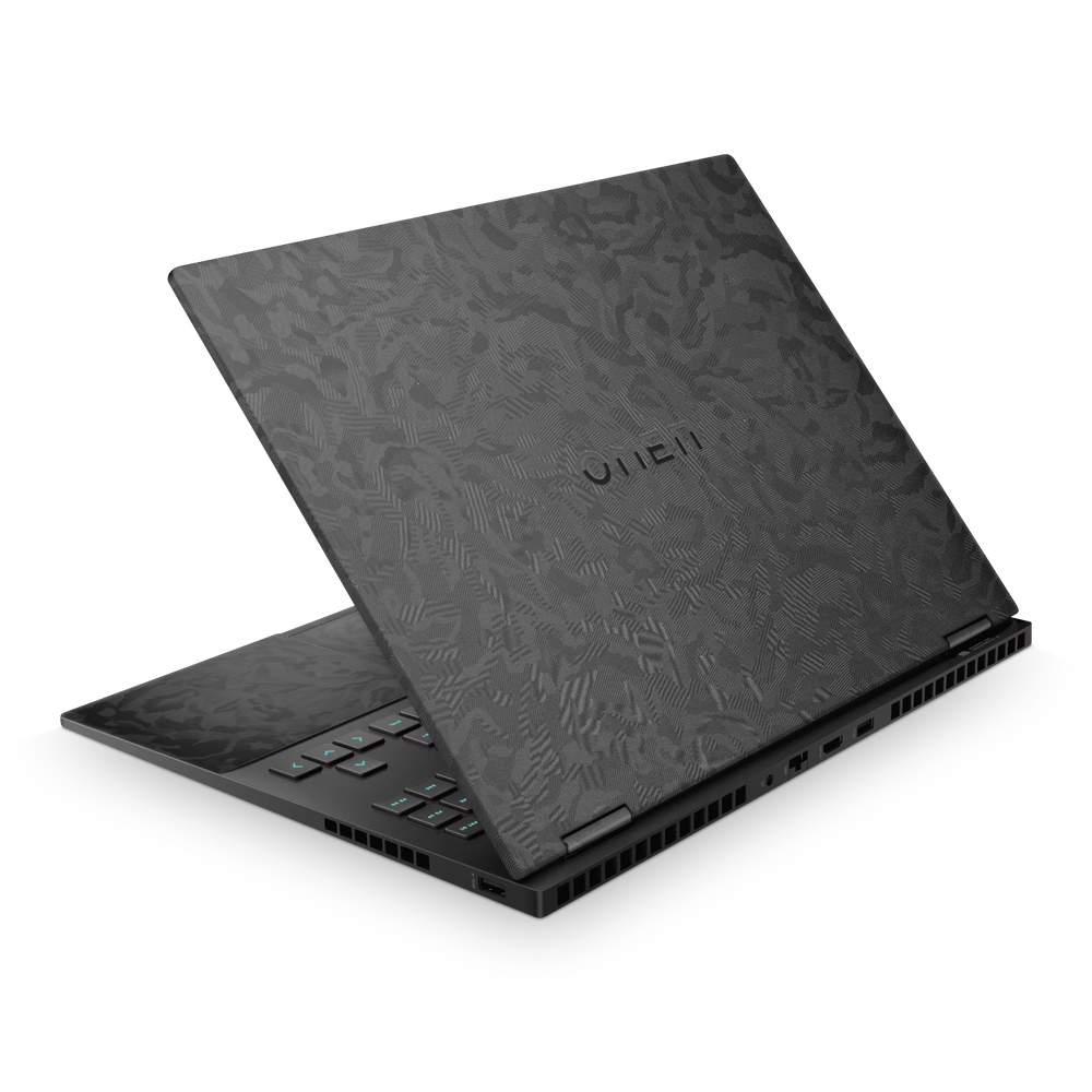 Hp Omen 16 2023 Professional Black Camo Skin Wrap Cover