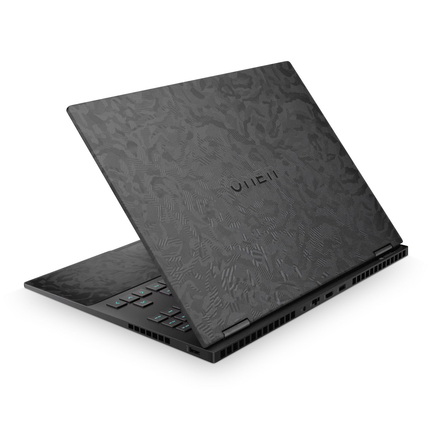 Hp Omen 16 2023 Professional Black Camo Skin Wrap Cover