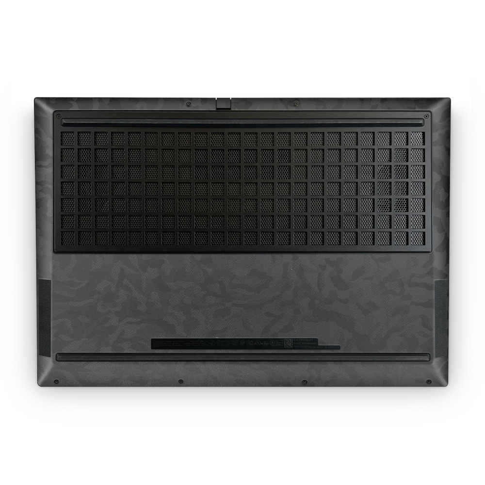 Hp Omen 16 2023 Professional Bottom Black Camo Skin Wrap Cover