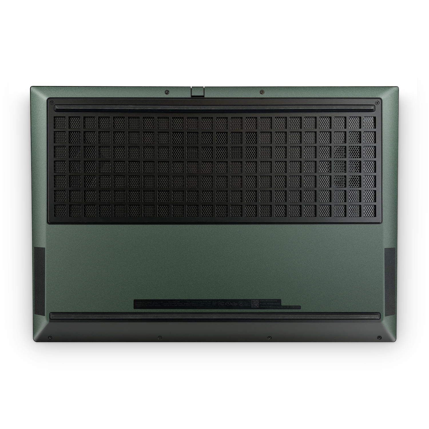 HP Omen 16" 2023 Professional Bottom Matte Green Metallic Skin Wrap Cover