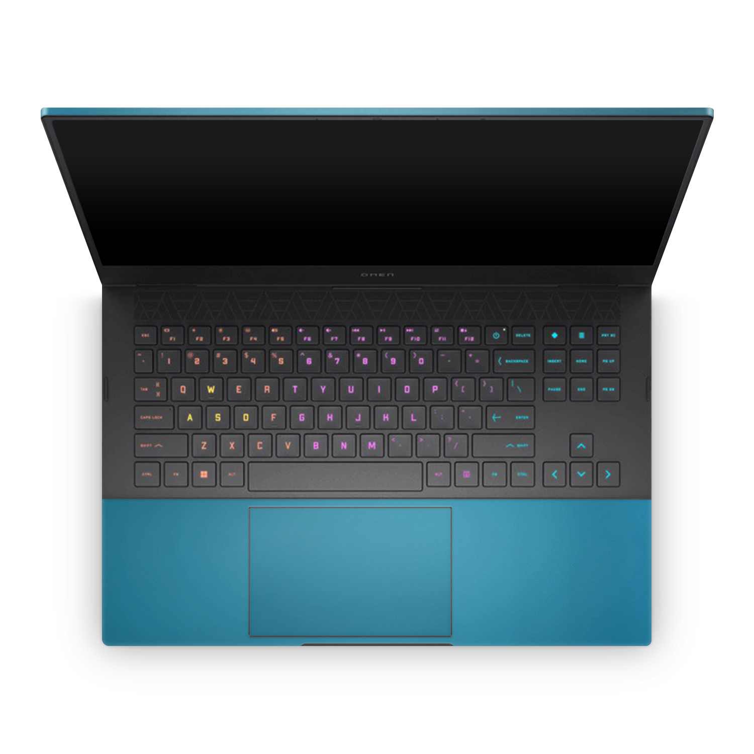 Hp Omen 16 2023 Professional Interior Satin Ocean Shimmer Skin Wrap Cover