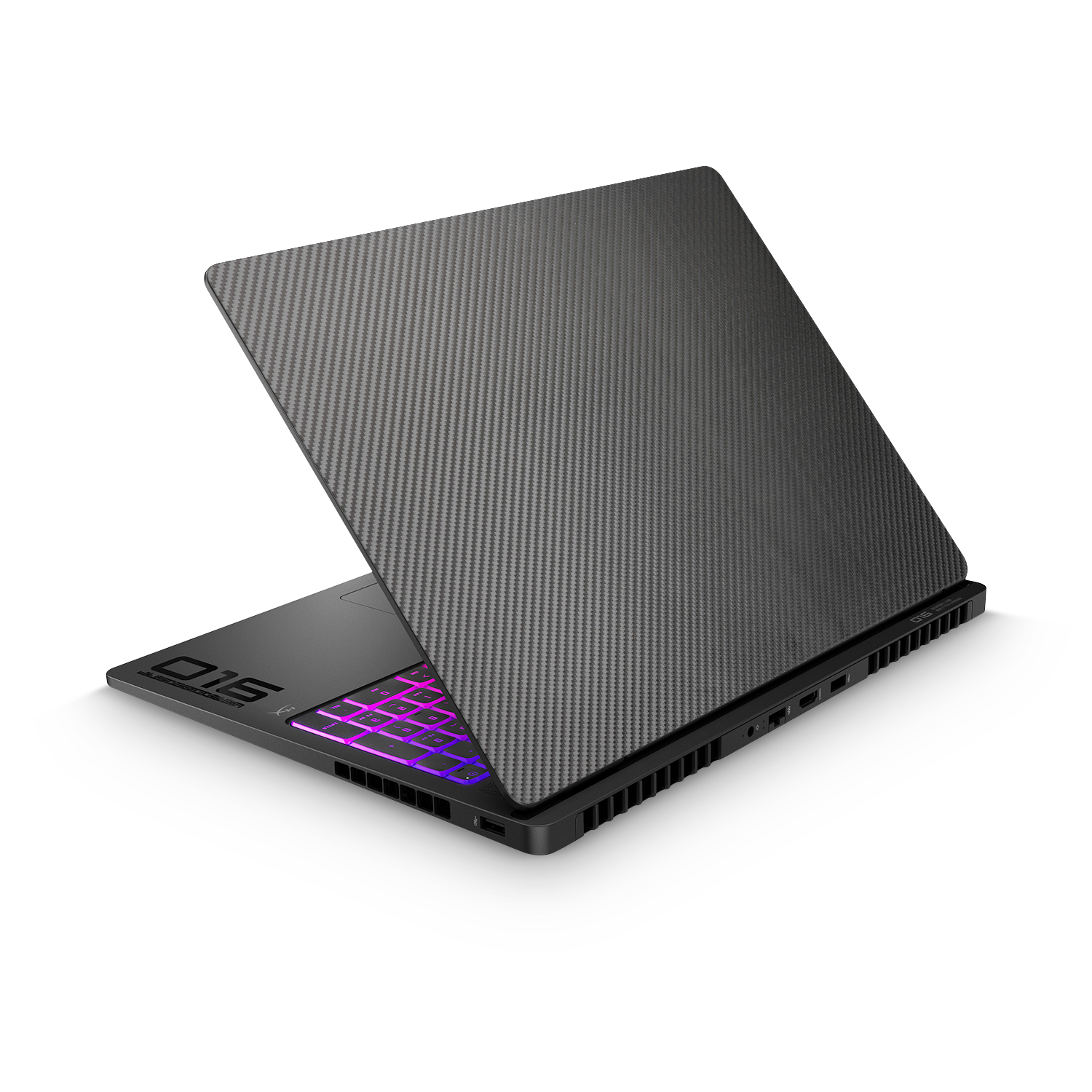 Hp Omen Max 16 2025 Essentials Black Carbon Fiber Skin Wrap Cover