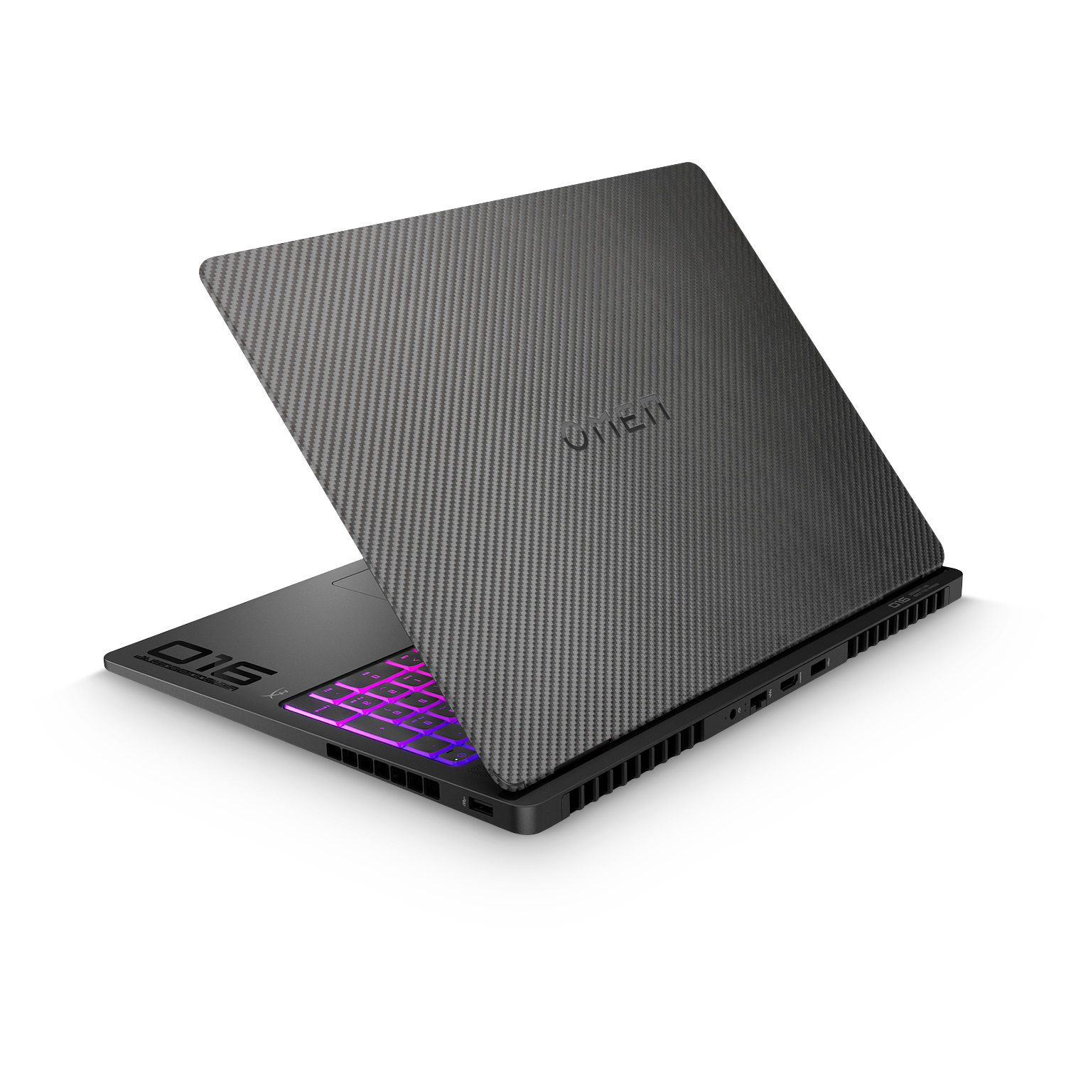 Hp Omen Max 16 2025 Professional Black Carbon Fiber Skin Wrap Cover