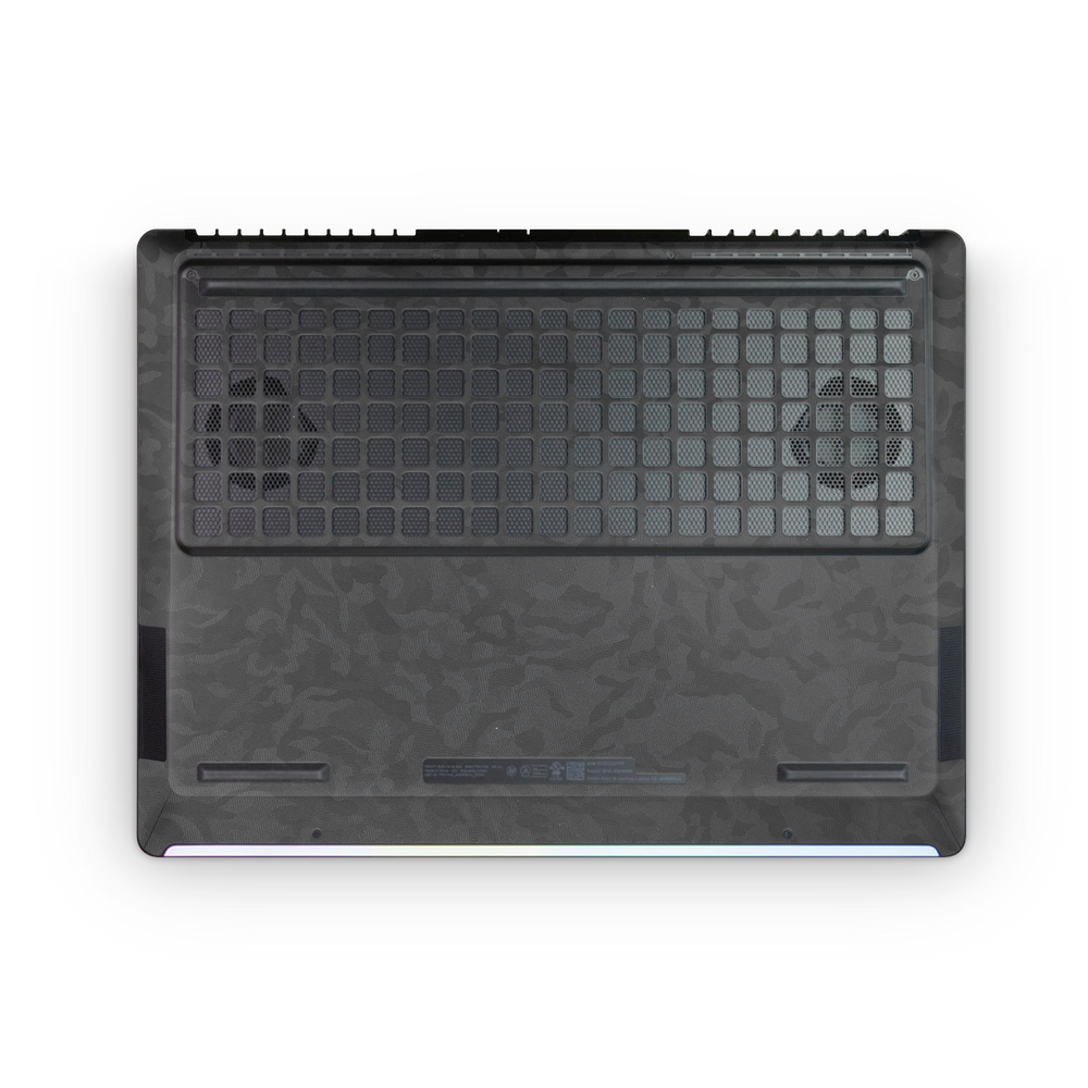 Hp Omen Max 16 2025 Professional Bottom Black Camo Skin Wrap Cover