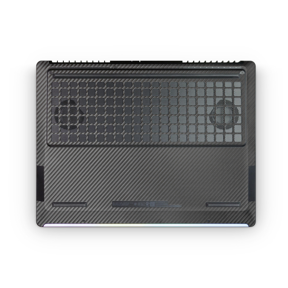 Hp Omen Max 16 2025 Professional Bottom Black Carbon Fiber Skin Wrap Cover