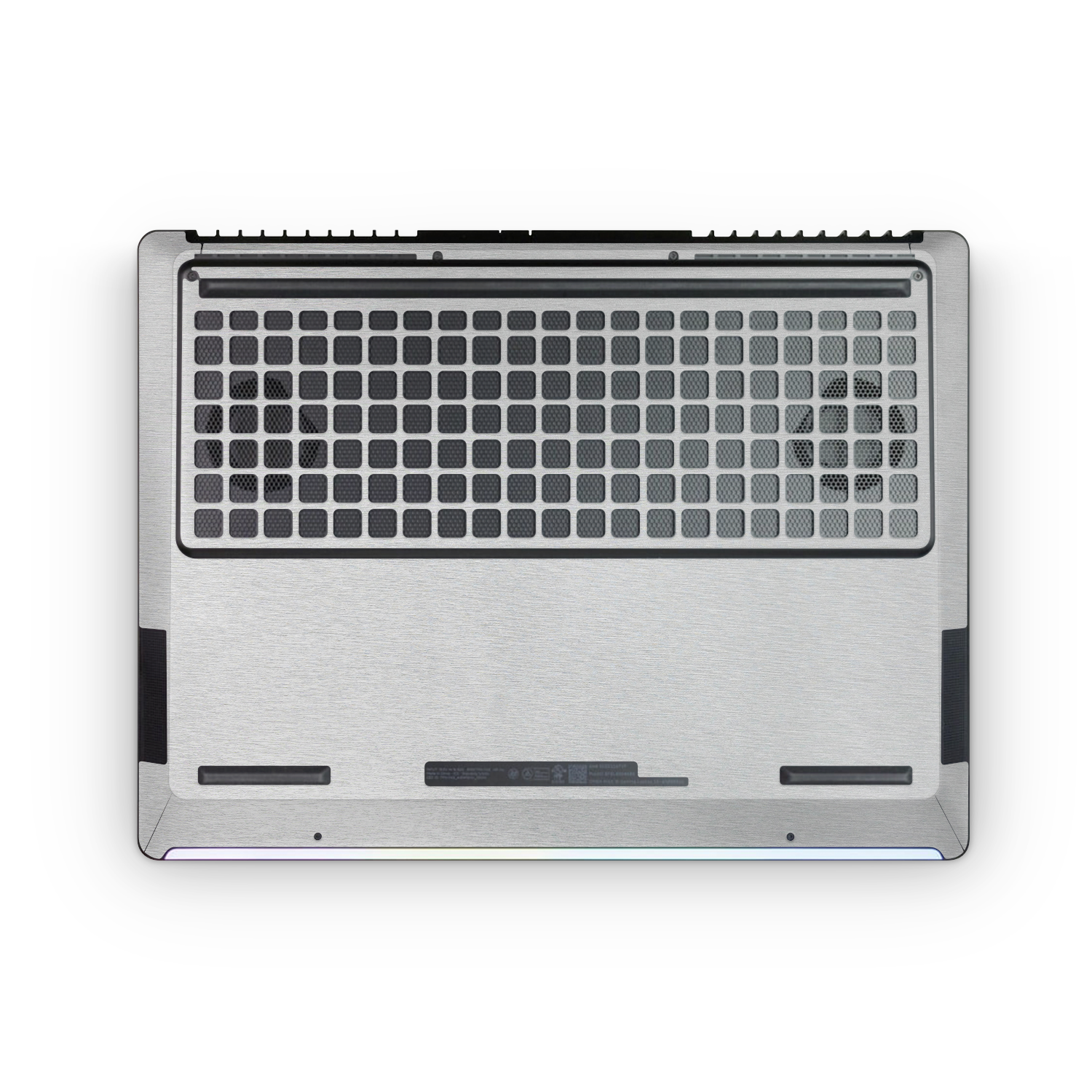 Hp Omen Max 16 2025 Professional Bottom Brushed Aluminum Skin Wrap Cover