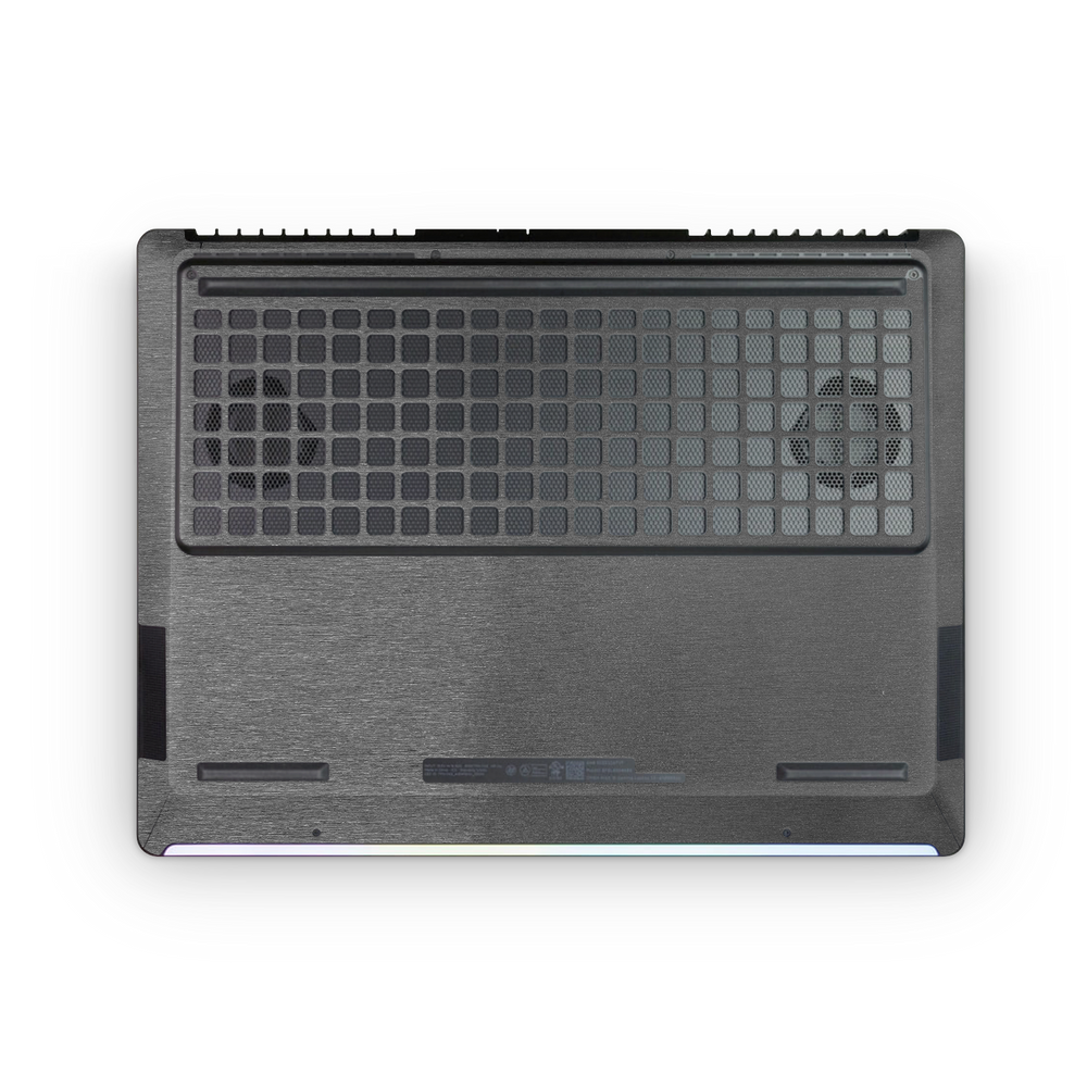 Hp Omen Max 16 2025 Professional Bottom Brushed Black Skin Wrap Cover