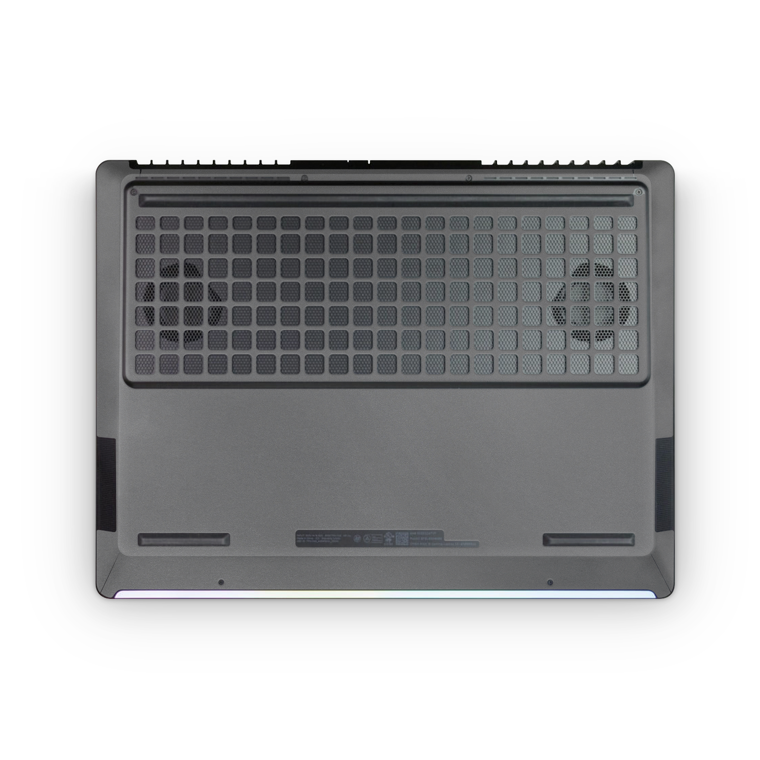 Hp Omen Max 16 2025 Professional Bottom Charcoal Grey Skin Wrap Cover
