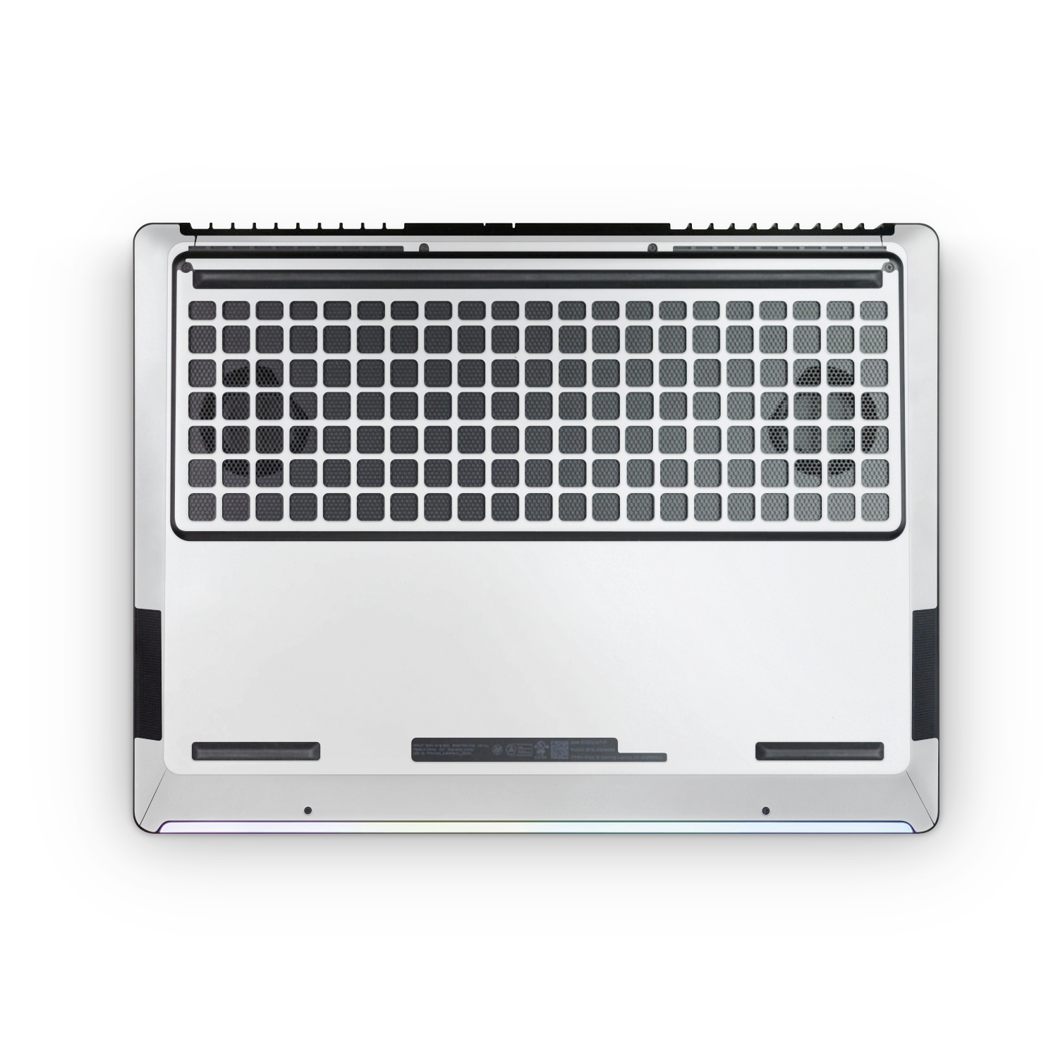 Hp Omen Max 16 2025 Professional Bottom Frosty Vanilla Skin Wrap Cover