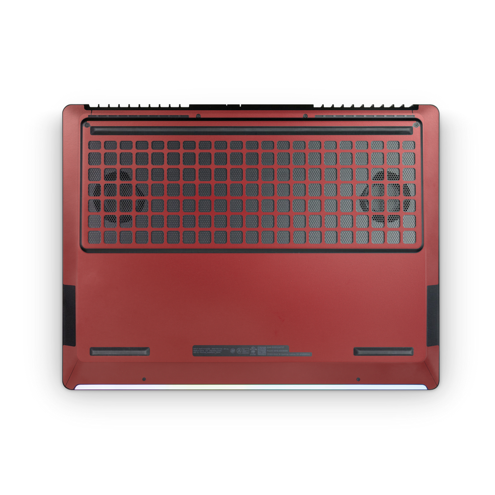 HP Omen Max 16 2025 Professional Bottom Vampire Red Skin Wrap Cover