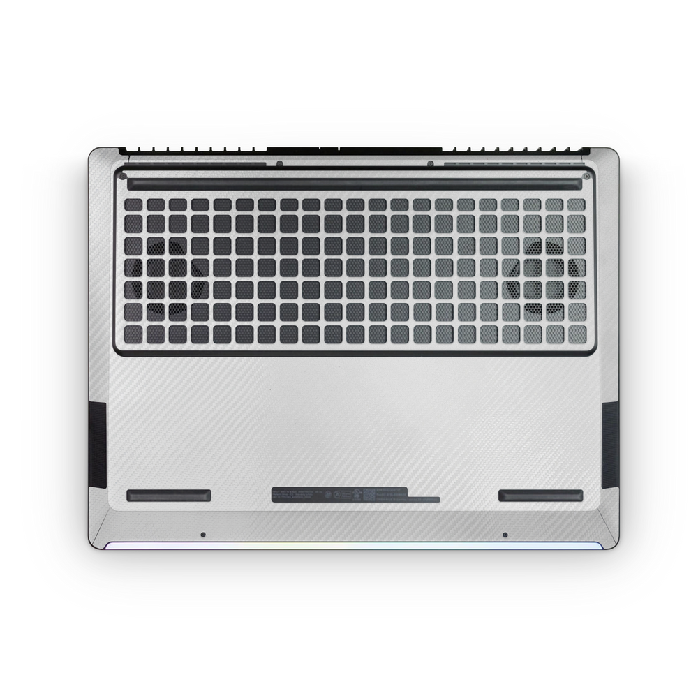 Hp Omen Max 16 2025 Professional Bottom White Carbon Fiber Skin Wrap Cover