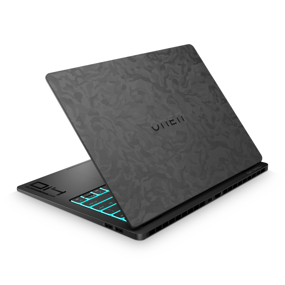 Hp Omen Transcend 14 2024 Essentials Black Camo Skin Wrap Cover