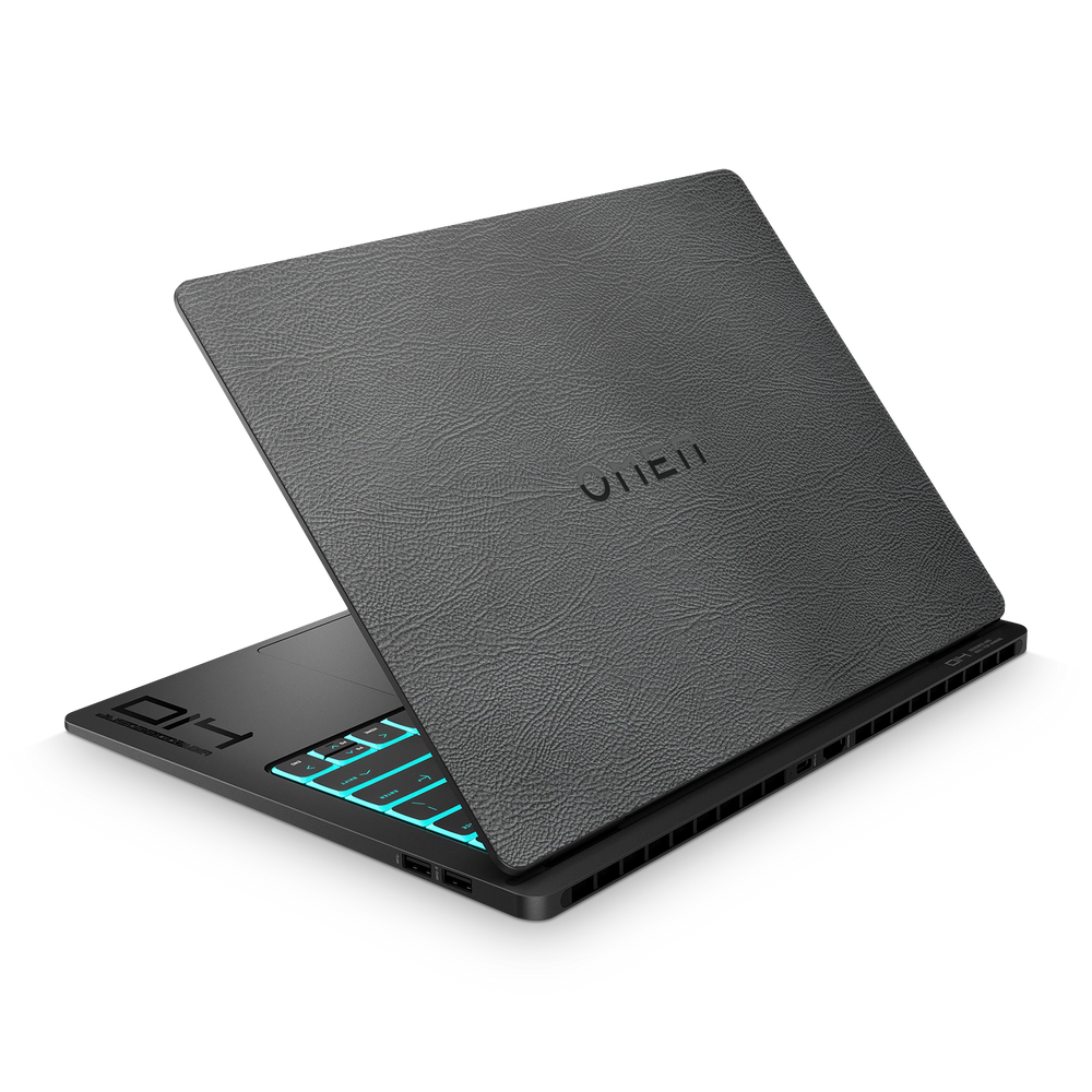 Hp Omen Transcend 14 2024 Essentials Black Leather Skin Wrap Cover