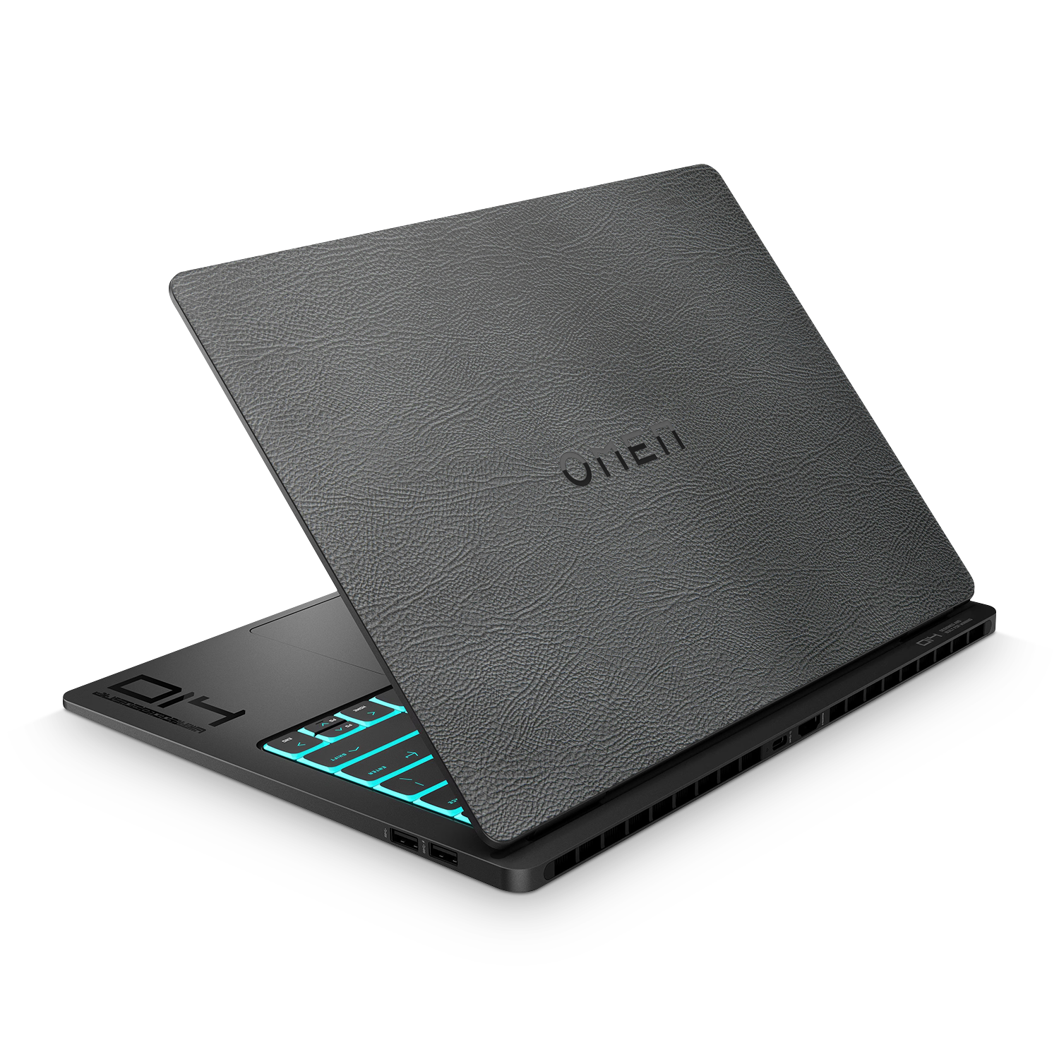 Hp Omen Transcend 14 2024 Essentials Black Leather Skin Wrap Cover