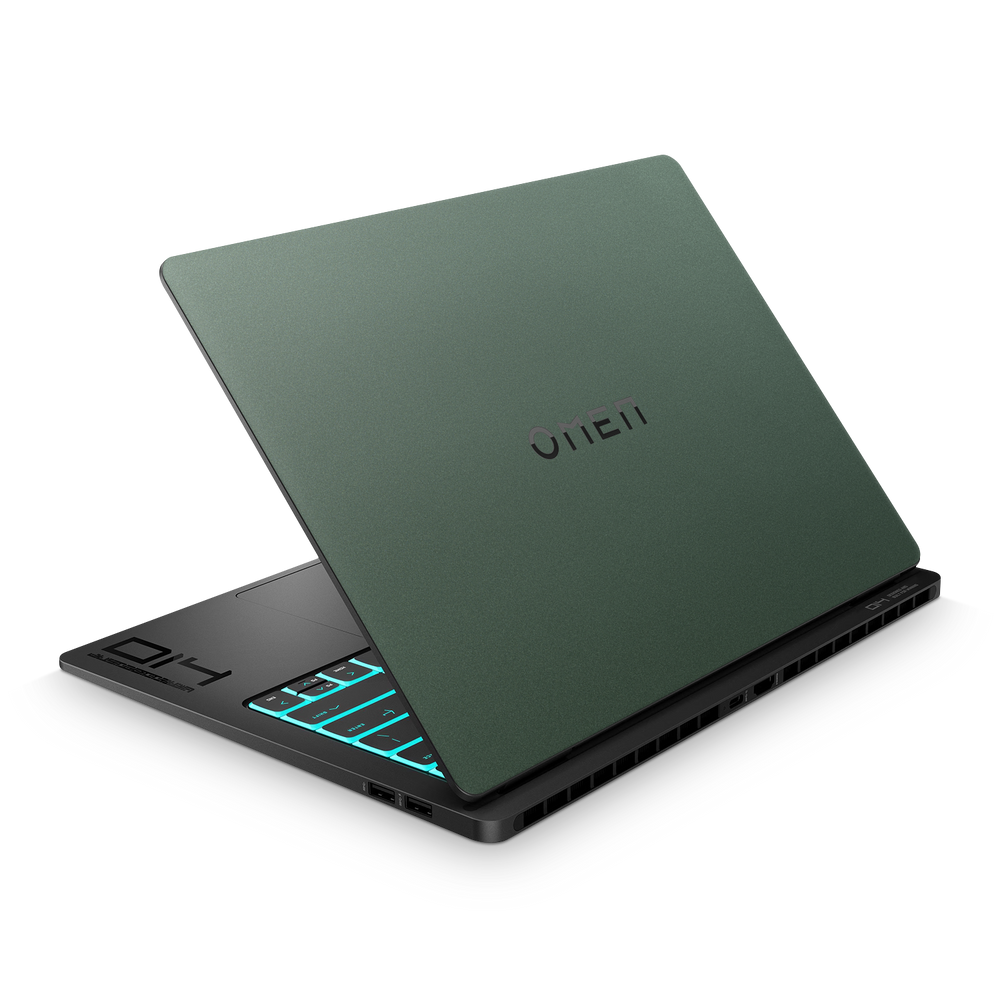 HP Omen 14" Transcend 2024 Essentials Matte Green Metallic Skin Wrap Cover
