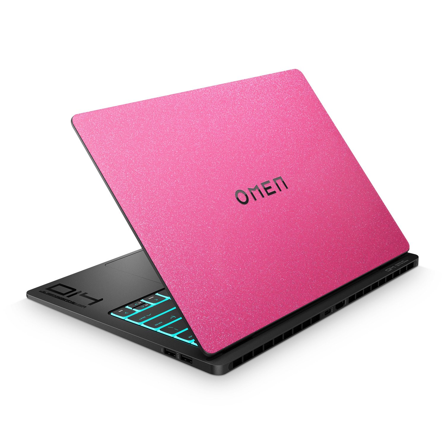 Hp Omen Transcend 14 2024 Essentials Pink Glitterbomb Skin Wrap Cover