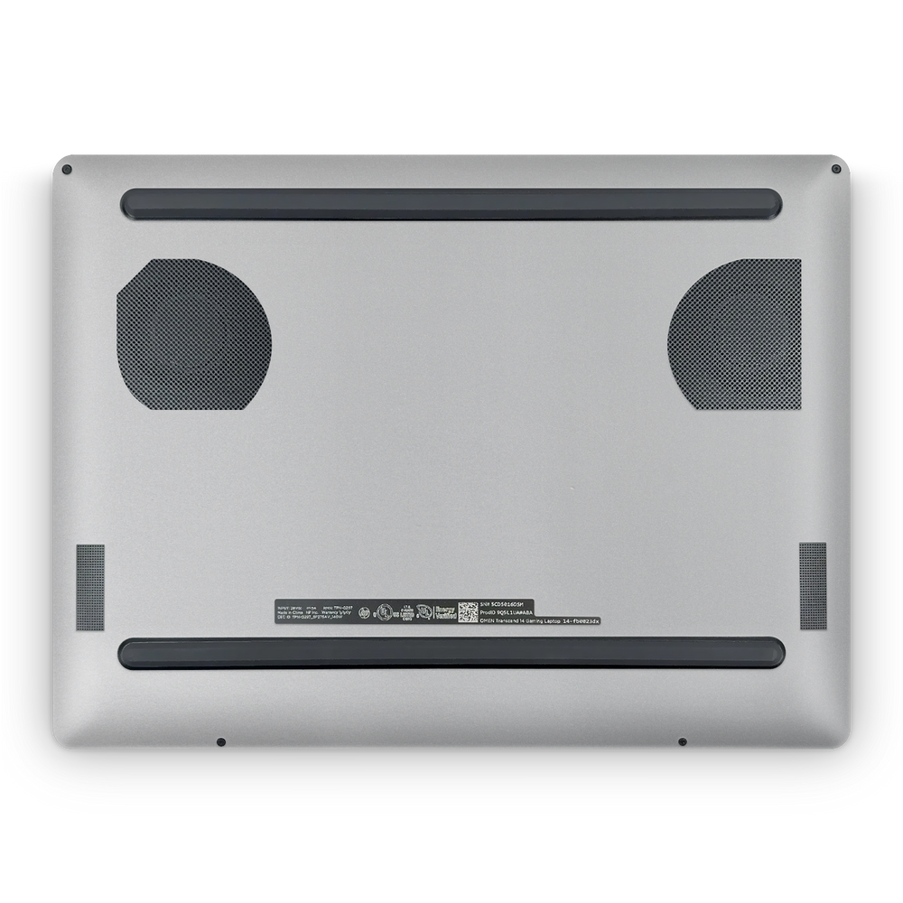 Hp Omen Transcend 14 2024 Professional Bottom Satin Aluminum Skin Wrap Cover