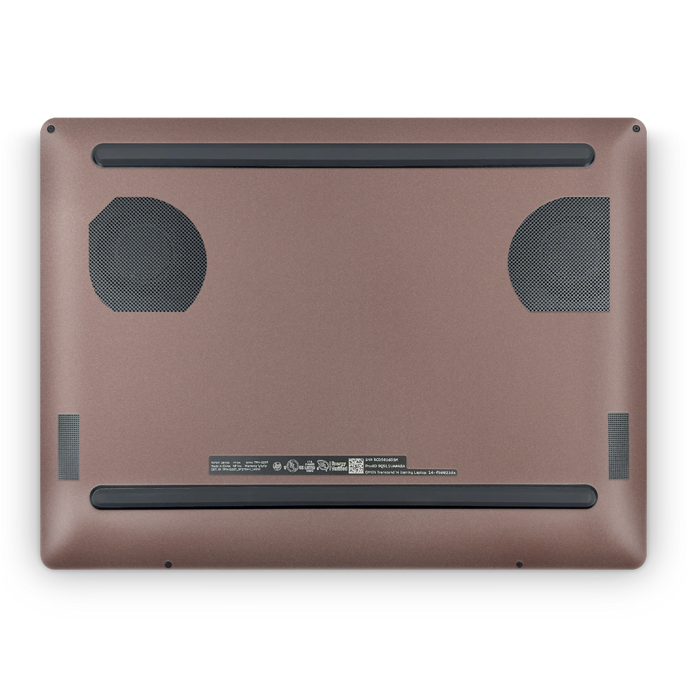 Hp Omen Transcend 14 2024 Professional Bottom Satin Frozen Berry Skin Wrap Cover