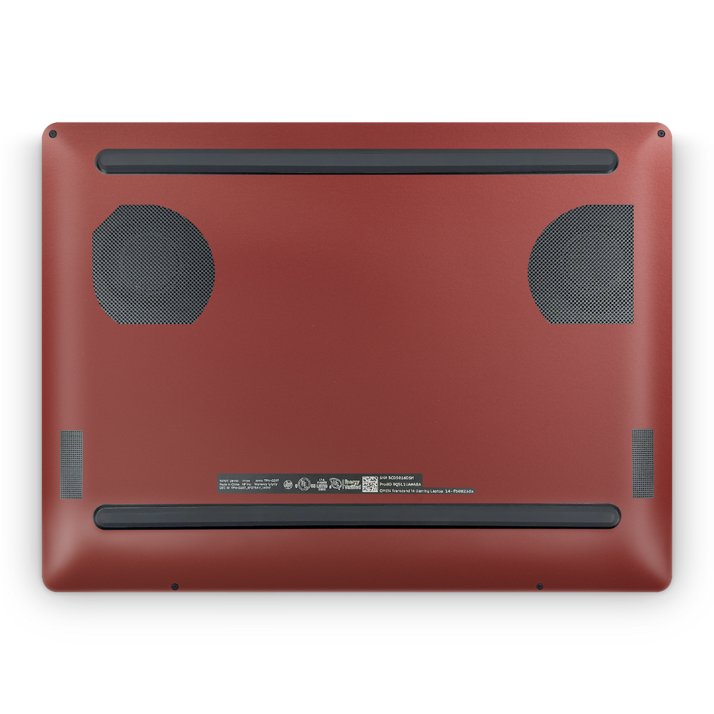 HP Omen 14" Transcend 2024 Professional Bottom Vampire Red Skin Wrap Cover
