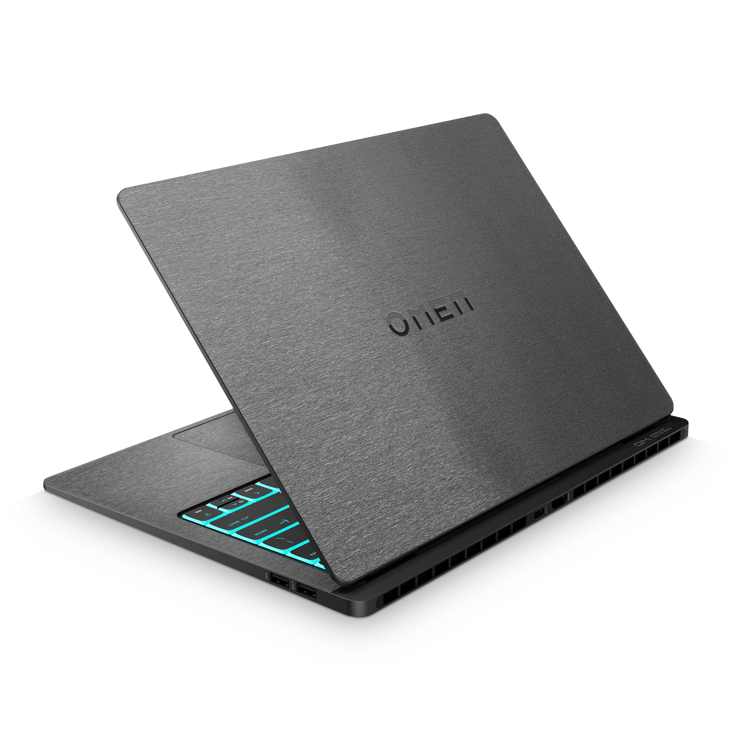 Hp Omen Transcend 14 2024 Professional Brushed Black Skin Wrap Cover