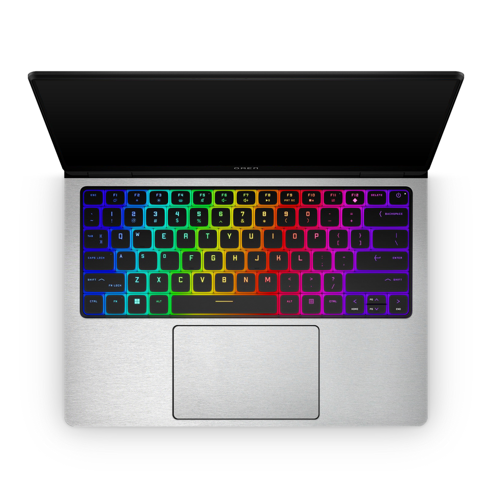 Hp Omen Transcend 14 2024 Professional Interior Brushed Aluminum Skin Wrap Cover