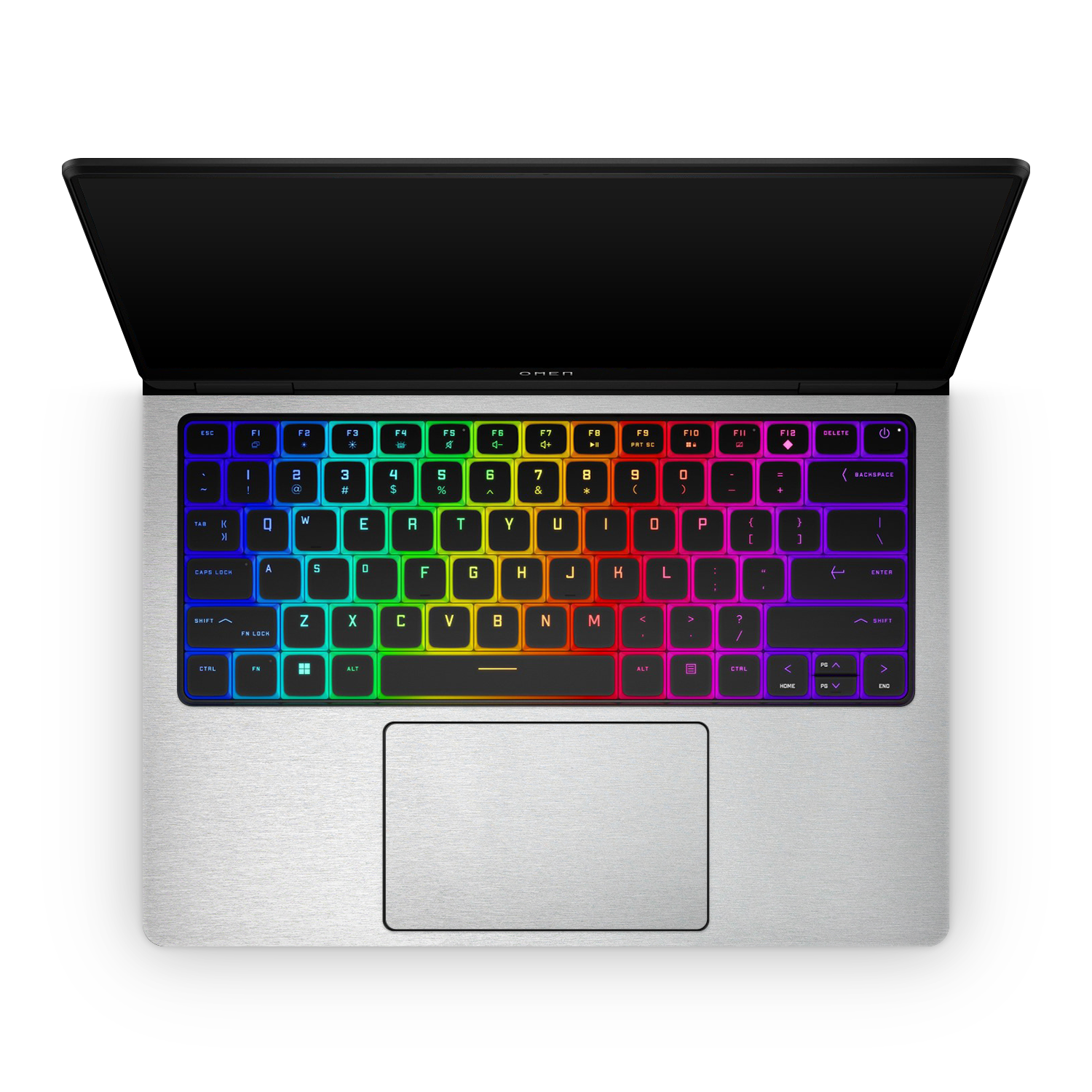 Hp Omen Transcend 14 2024 Professional Interior Brushed Aluminum Skin Wrap Cover