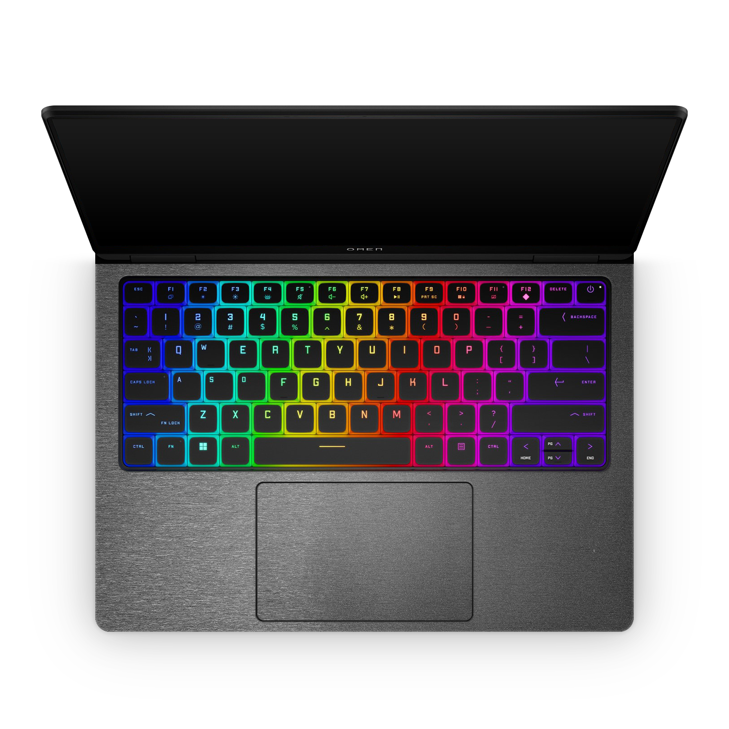 Hp Omen Transcend 14 2024 Professional Interior Brushed Black Skin Wrap Cover