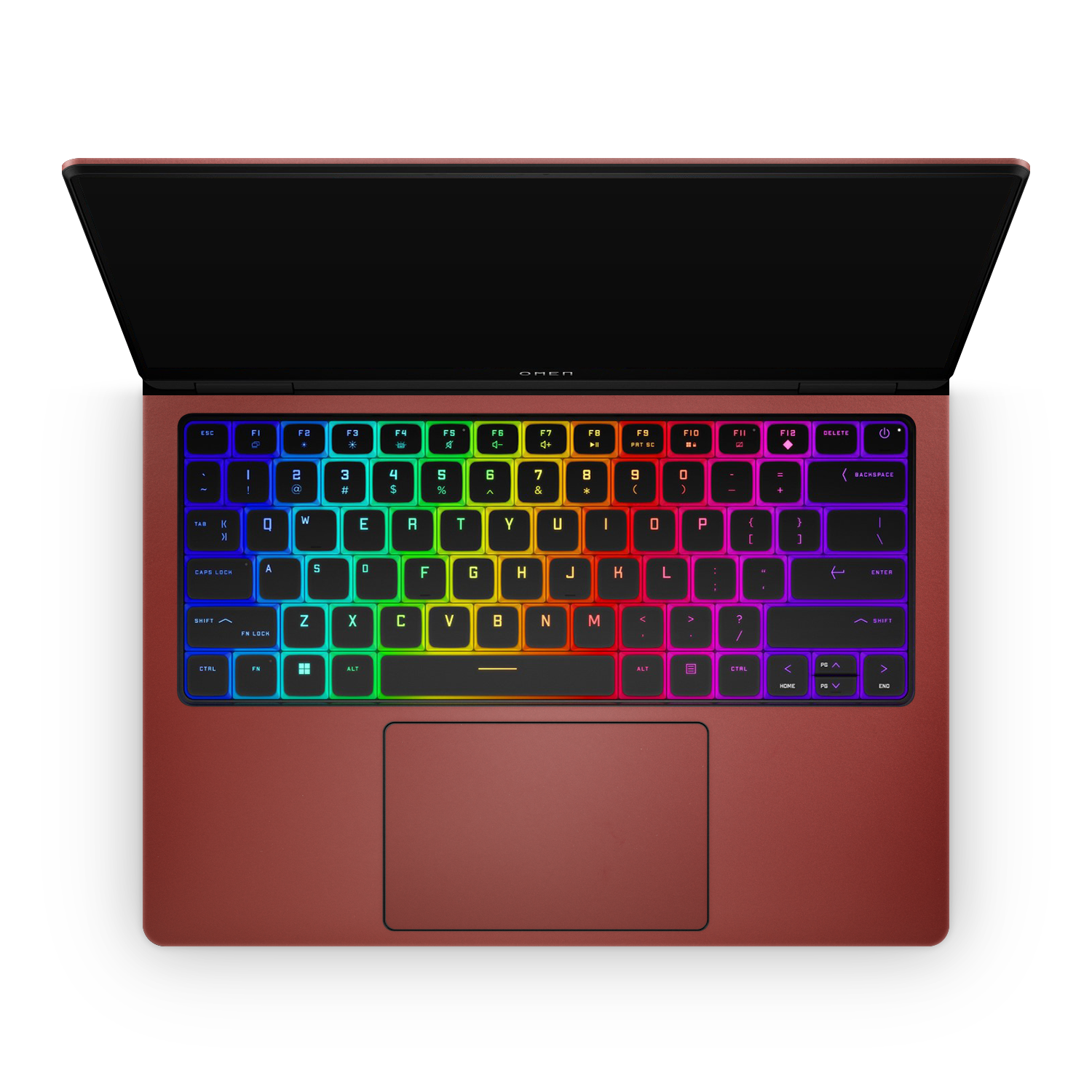 HP Omen 14" Transcend 2024 Professional Interior Vampire Red Skin Wrap Cover