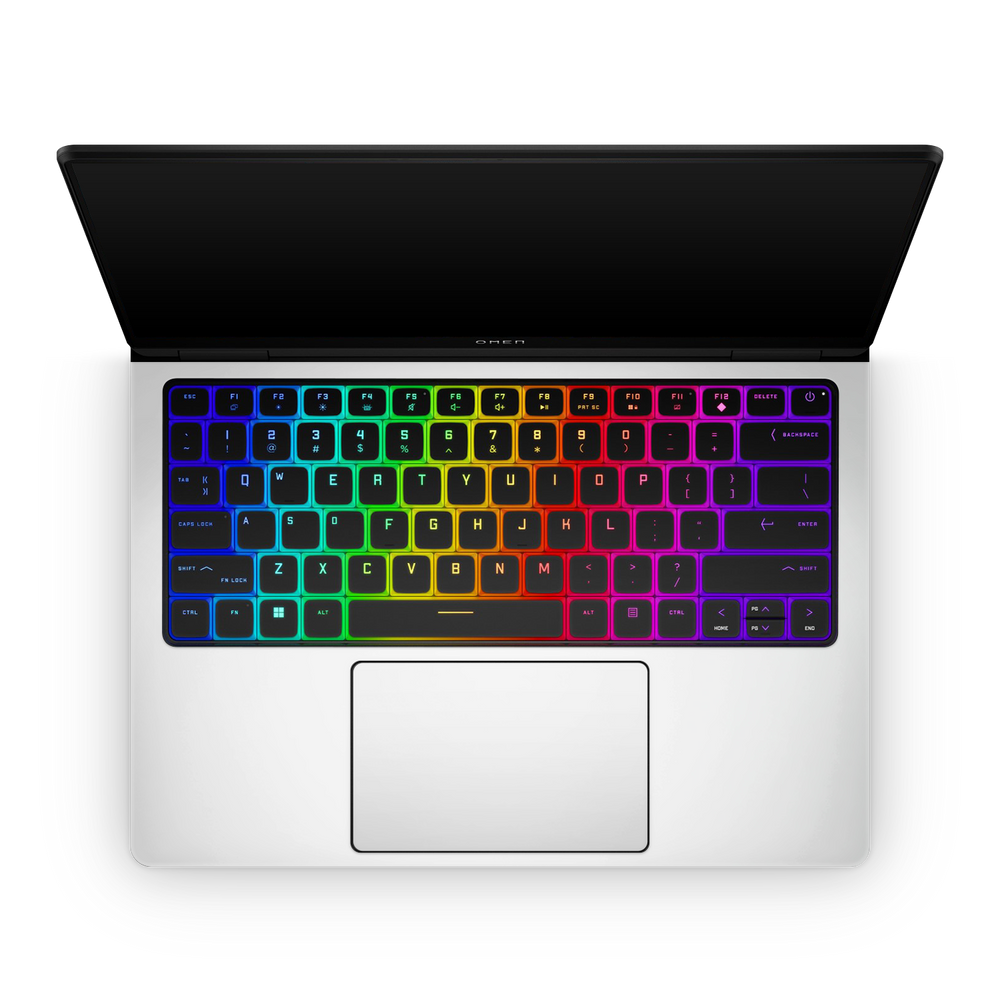 Hp Omen Transcend 14 2024 Professional Interior White Carbon Fiber Skin Wrap Cover