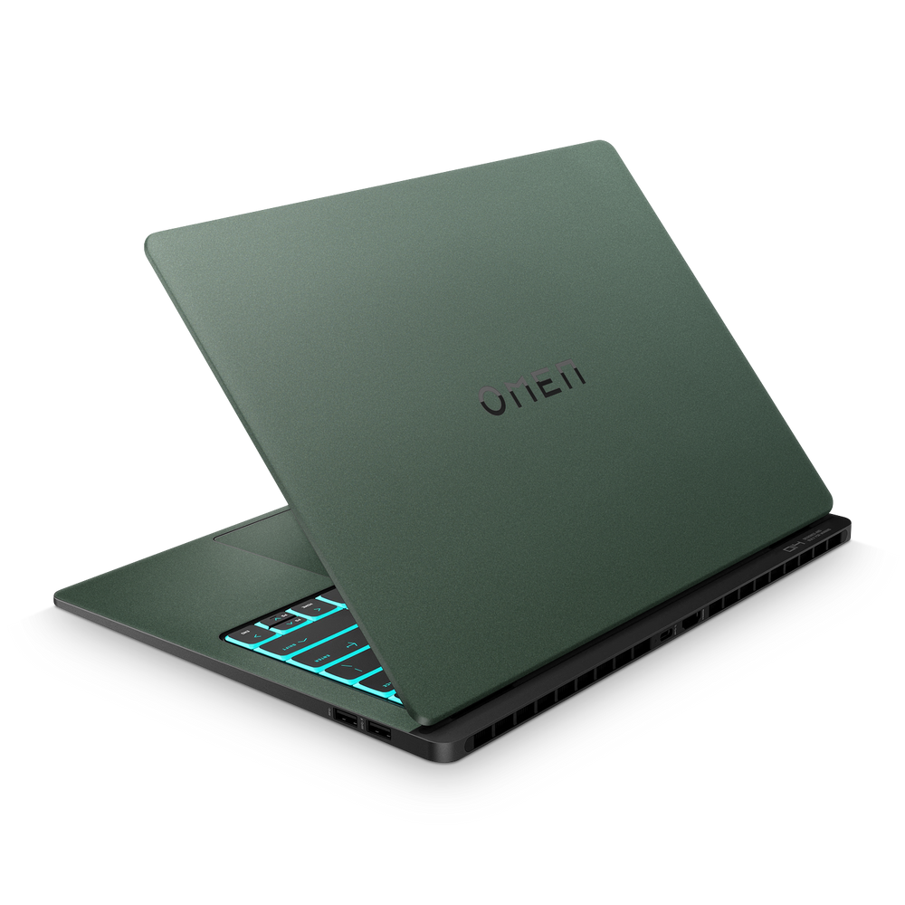 HP Omen 14" Transcend 2024 Professional Matte Green Metallic Skin Wrap Cover